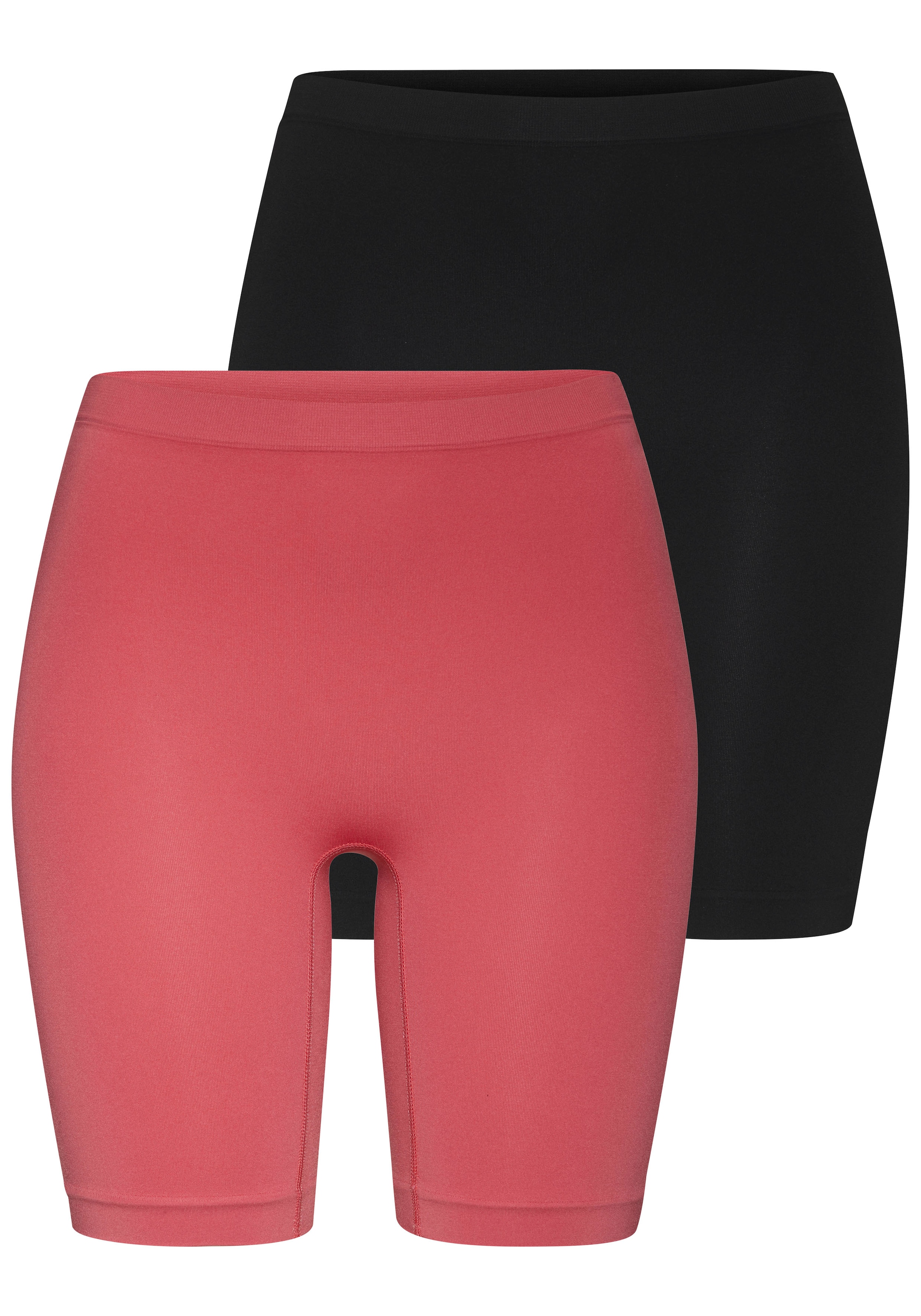 LASCANA Panty »extralong und seamless«, (2er-Pack), aus weicher Microfaser
