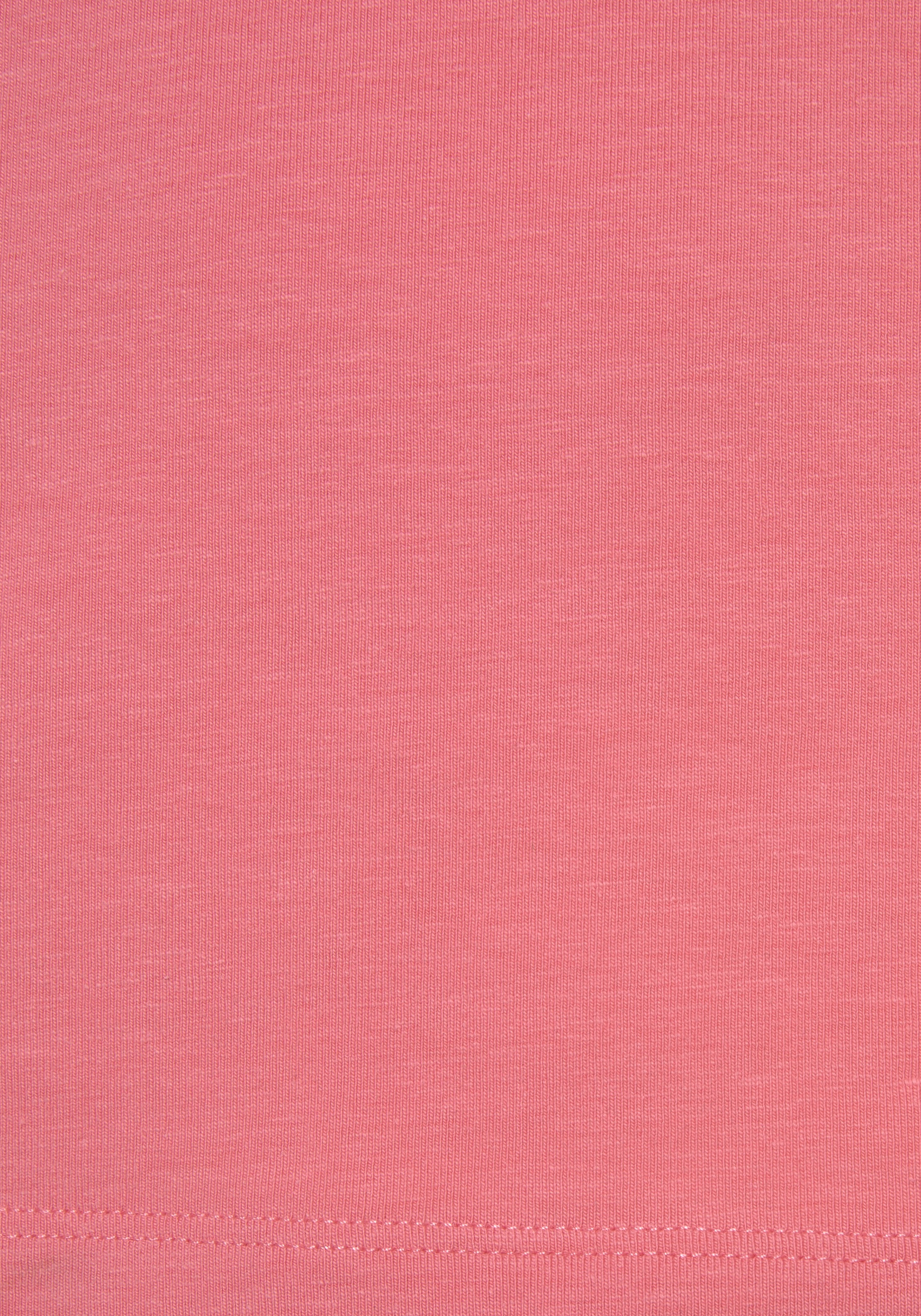 Vivance Kurzarmshirt T-Shirt mit schönem Frontprint, Loungewear