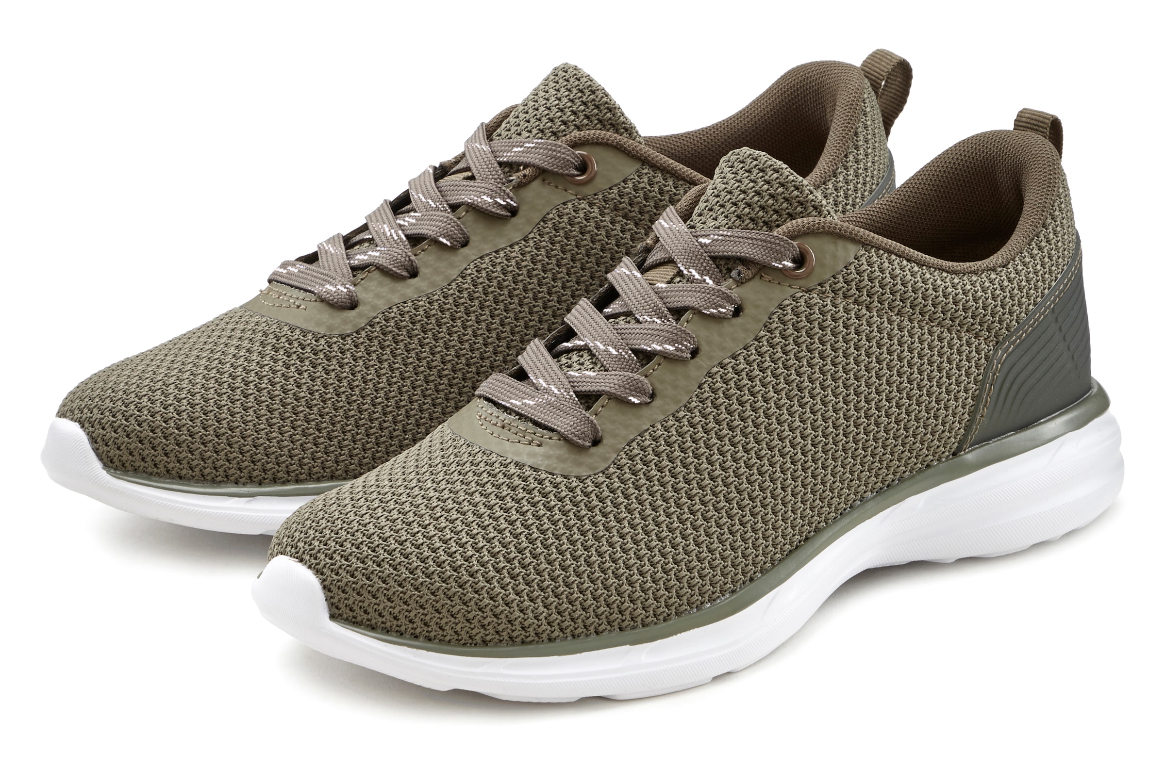 LASCANA Sneaker, Schnürhalbschuh, Halbschuh, Freizeitschuh ultraleicht VEGAN