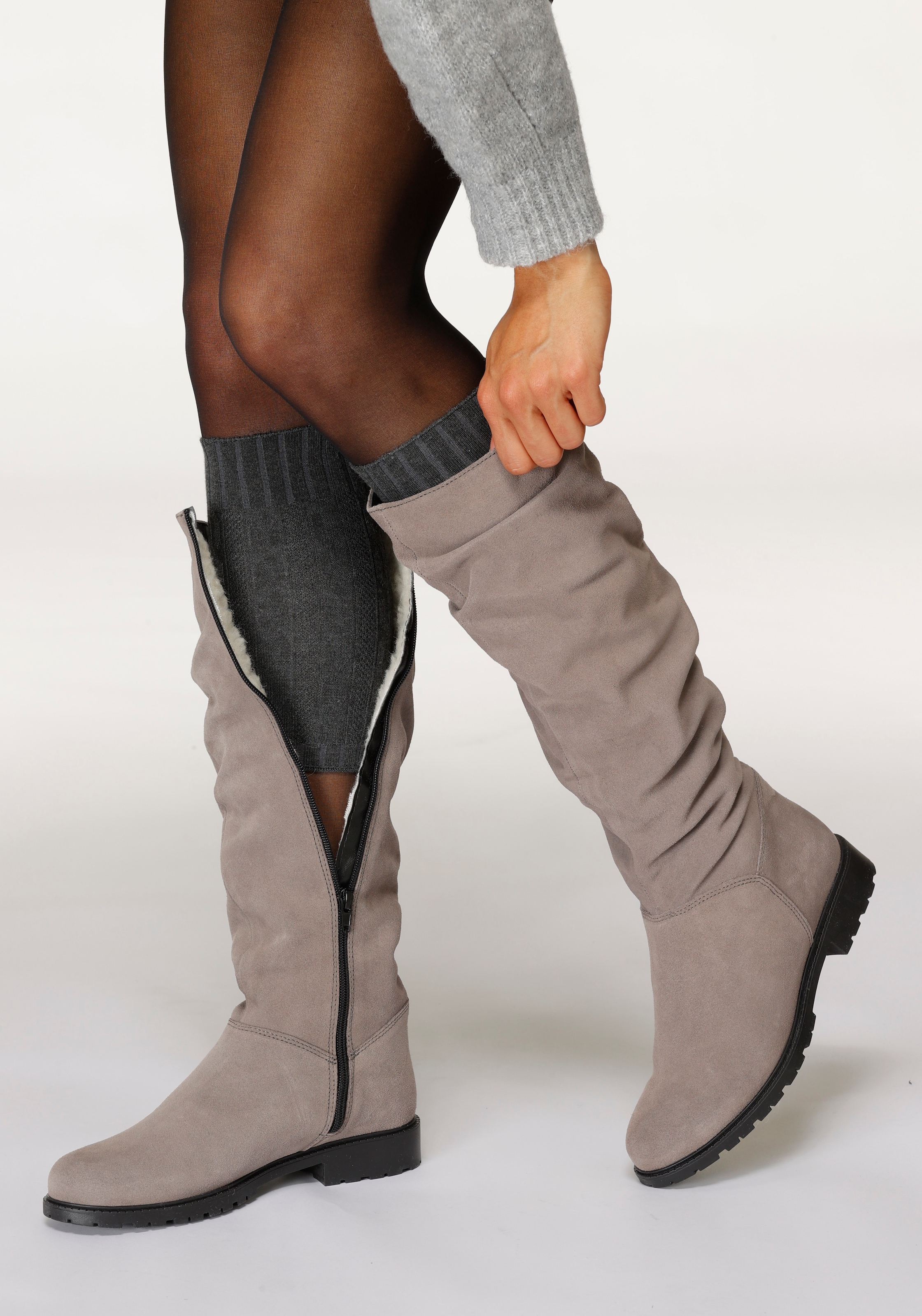 Lavana Stulpensocken, (Packung, 3 Paar), für Stiefel und Boots