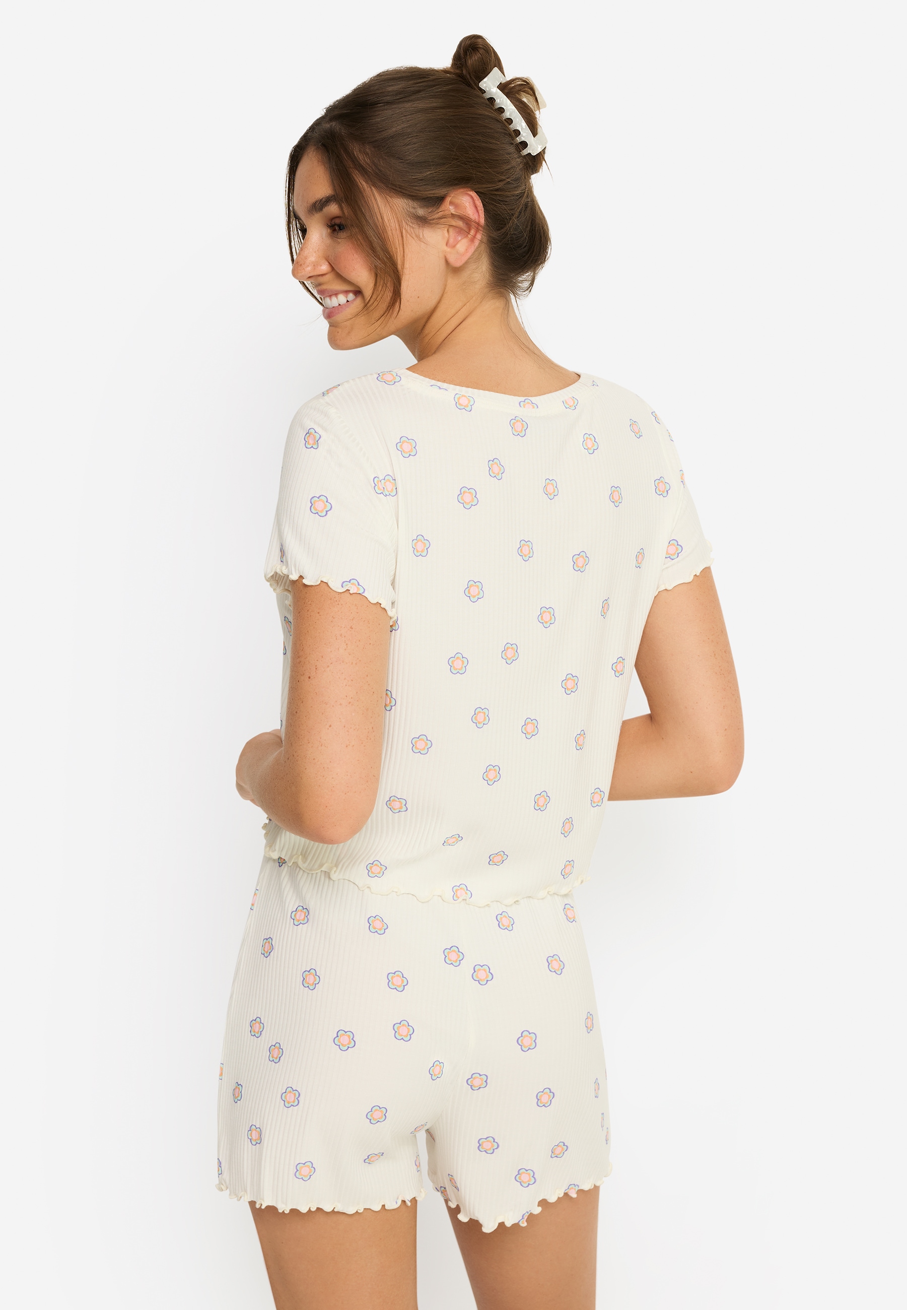 LSCN by LASCANA Shorty Set, 2 tlg. All-over Print