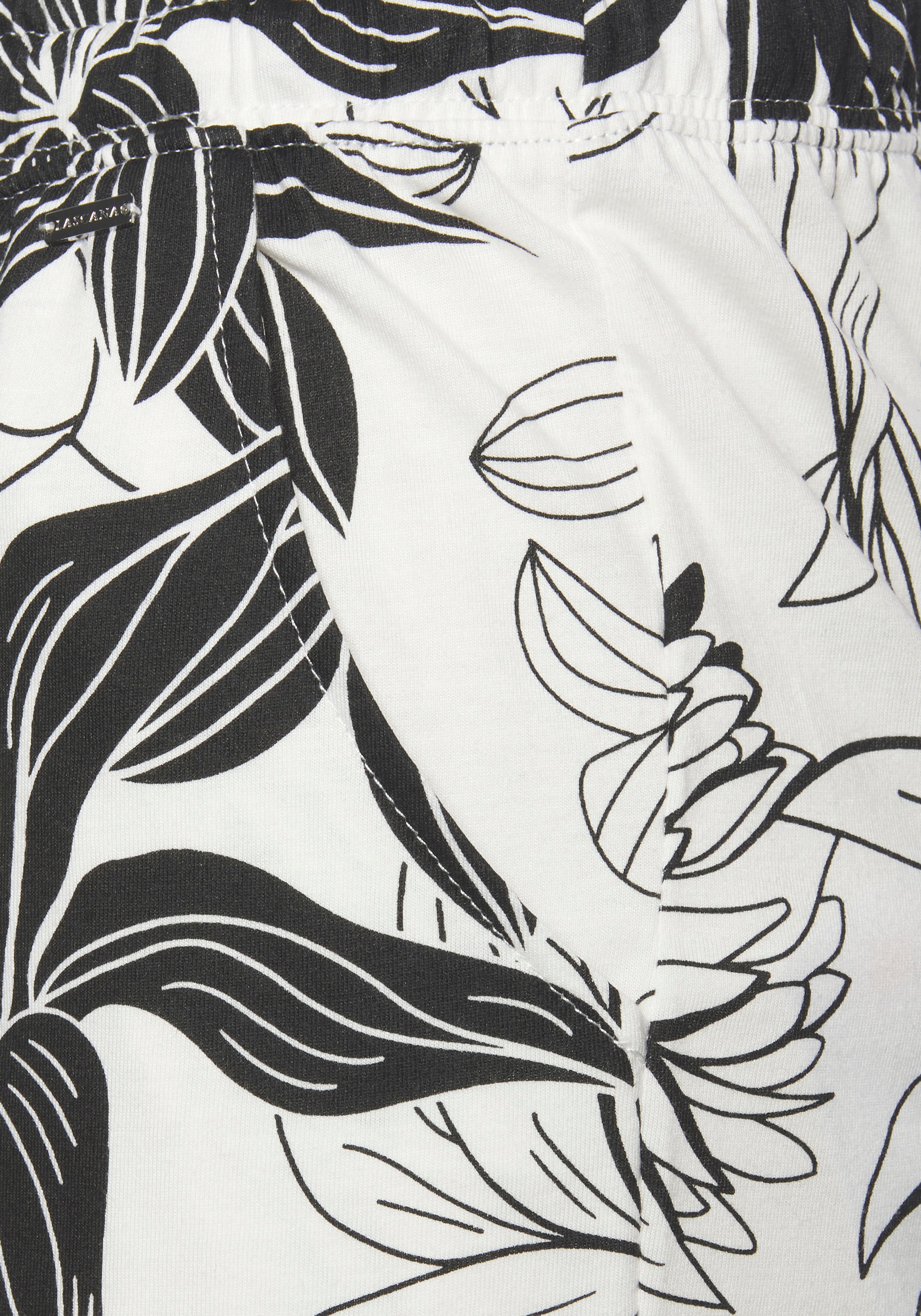 LASCANA Schlafshorts  mit floralem Druck