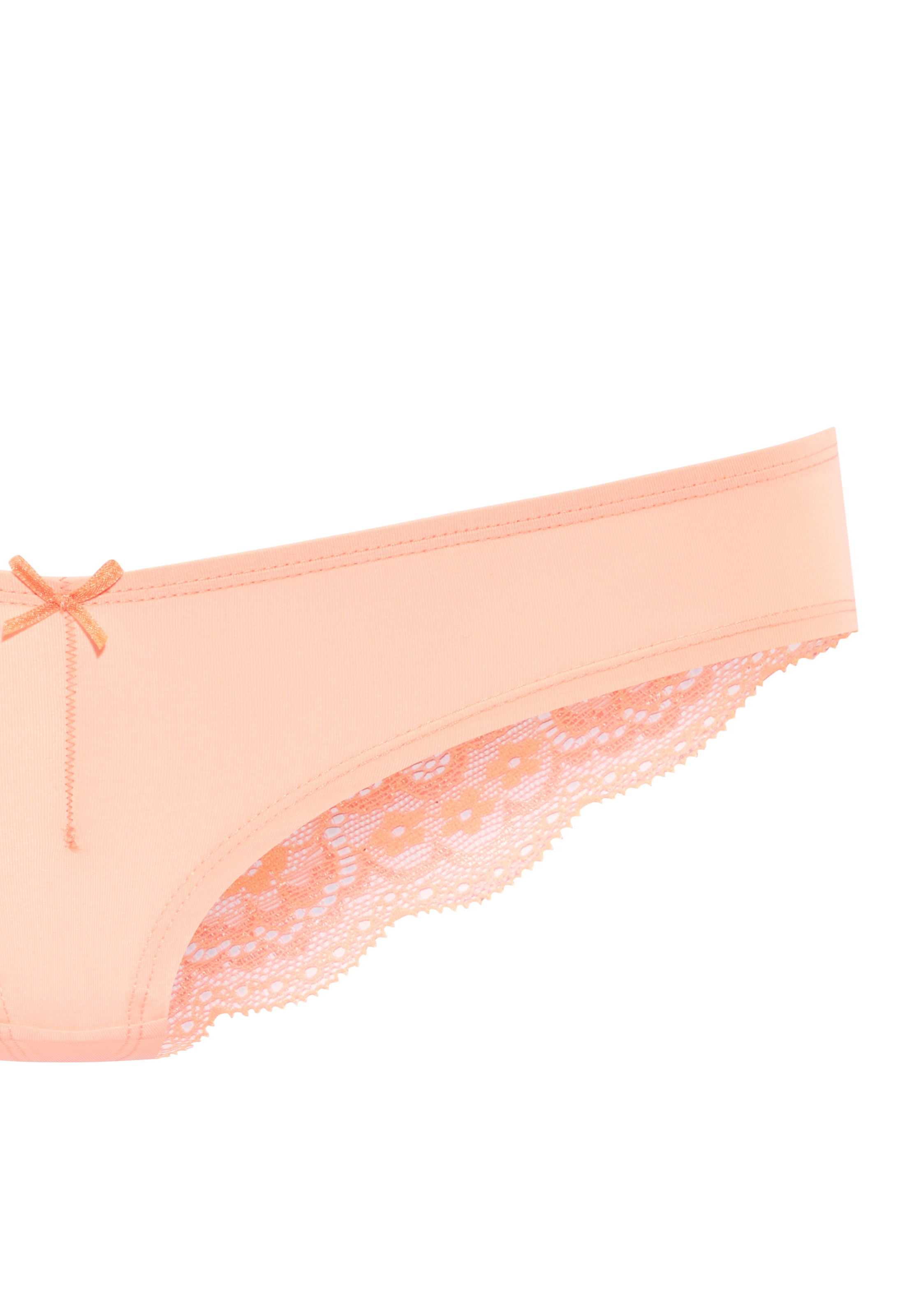 LASCANA Brasilslip mit schöner Spitze hinten