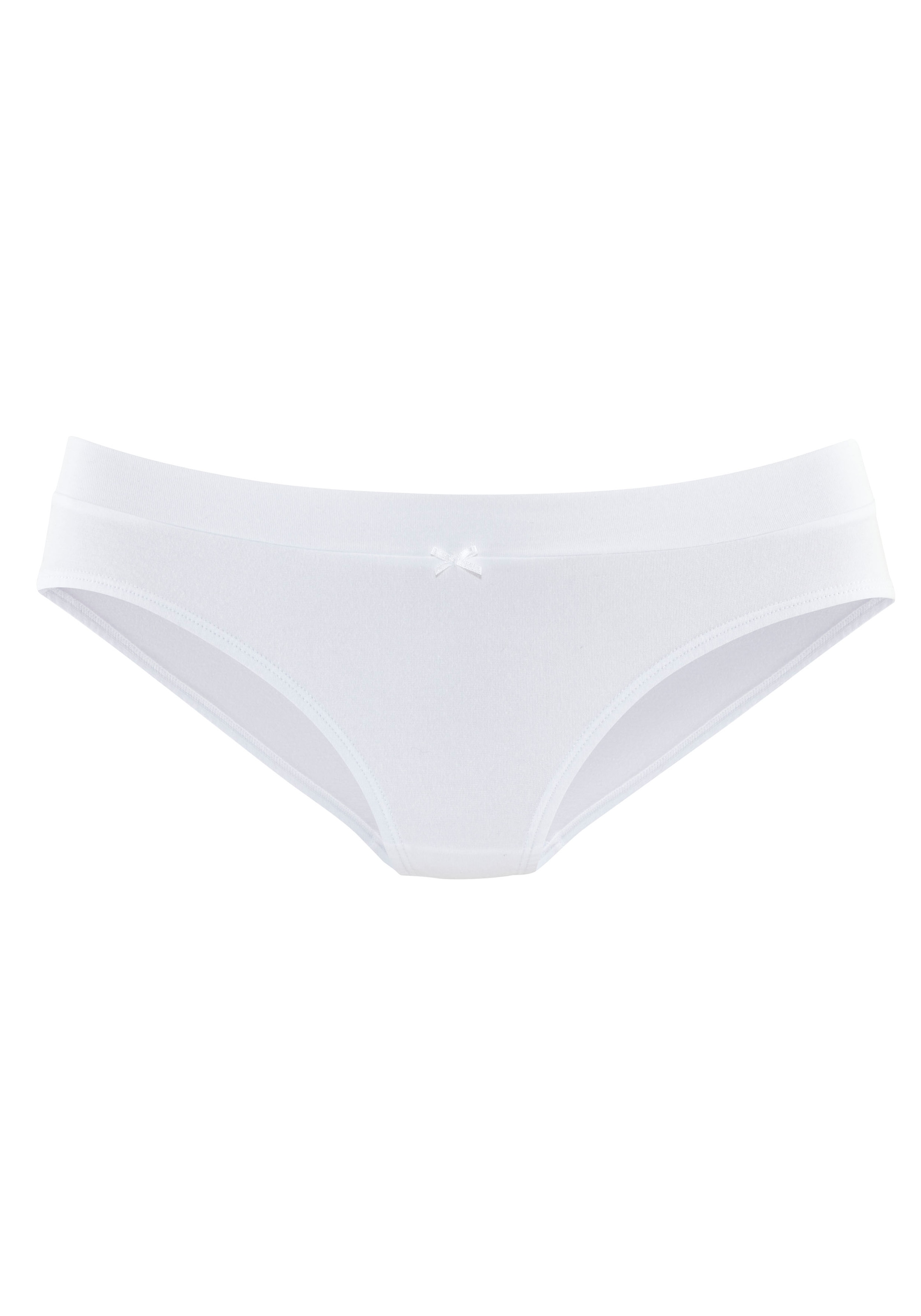 Vivance Jazz-Pants Slips, (5er-Pack), mit breitem Bündchen ohne zusätzliches Gummi