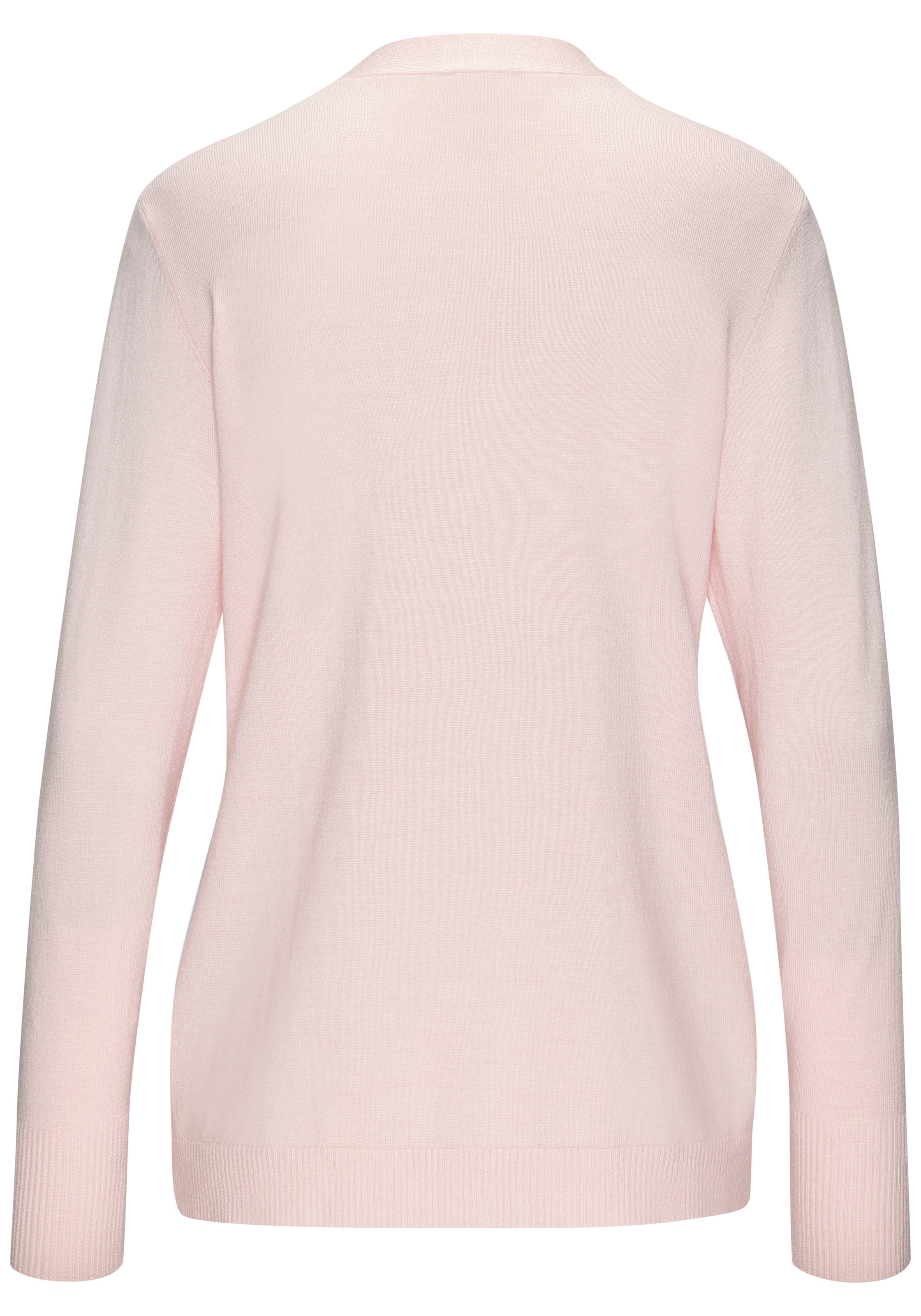 LASCANA Cardigan, aus Feinstrick-Qualität, leichte Strickjacke, Basic