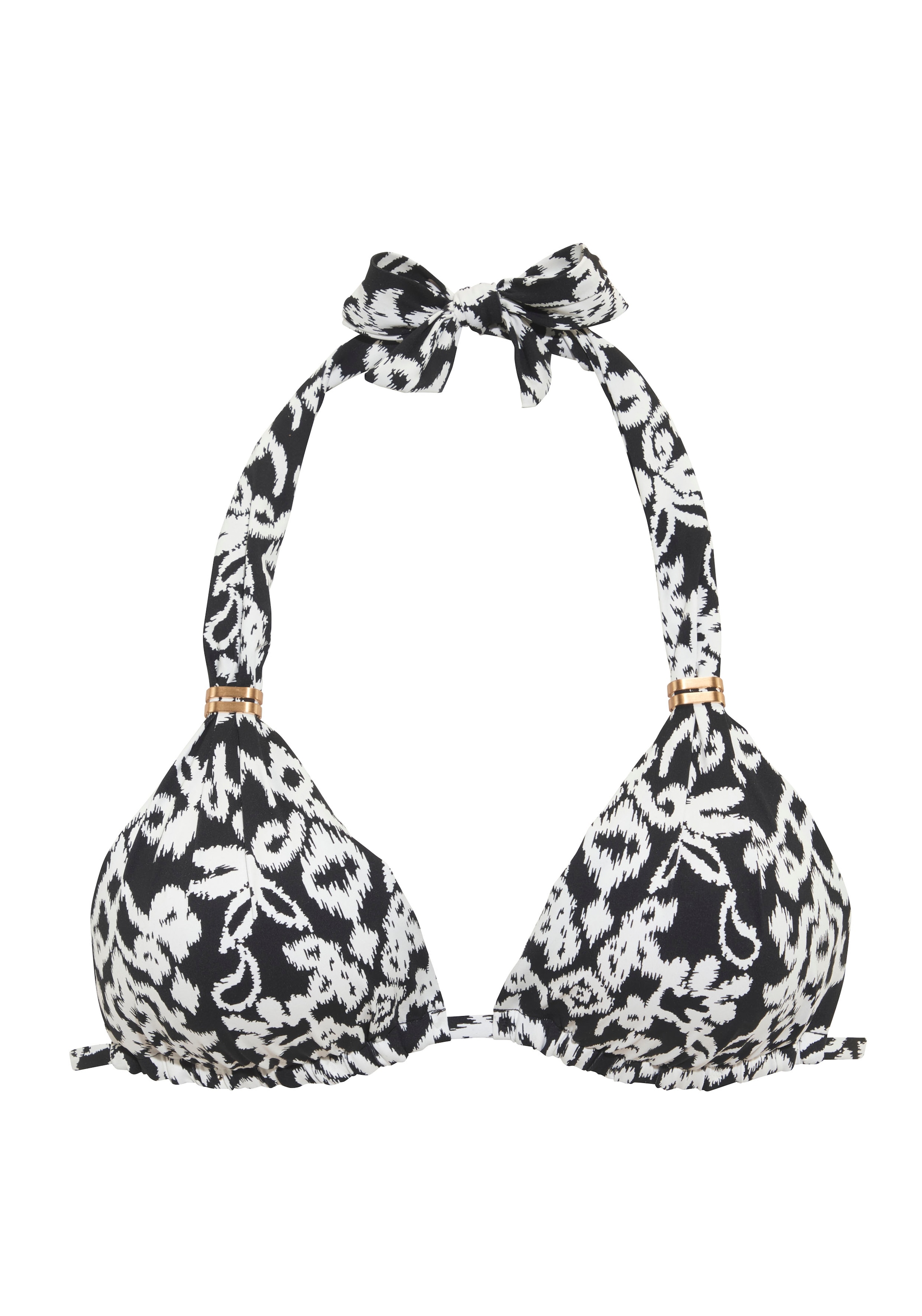 LASCANA Triangel-Bikini-Top »Piper«, mit auffälligem Alloverprint