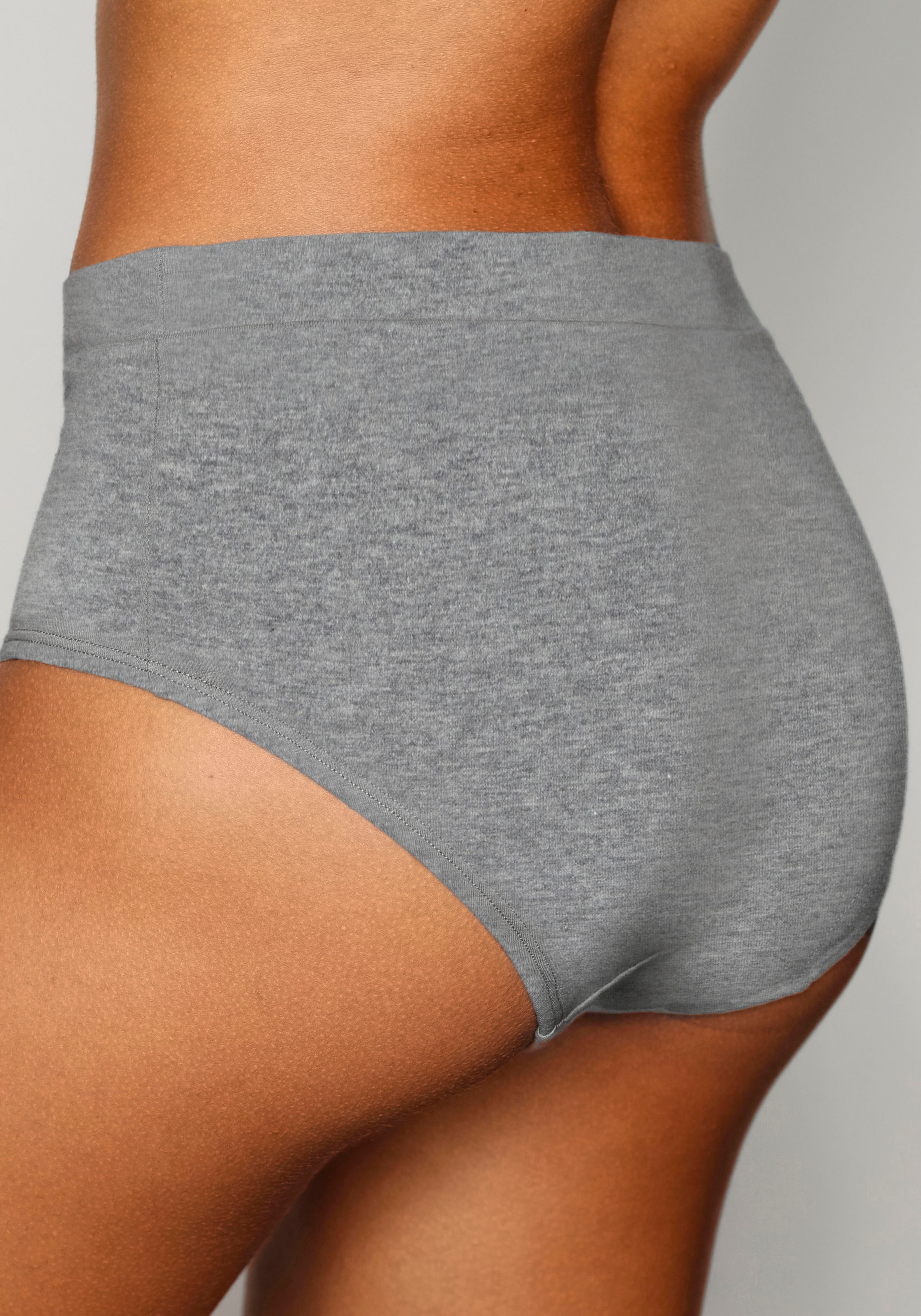Vivance Taillenslip, (5er-Pack), mit breitem Bündchen ohne zusätzliches Gummi
