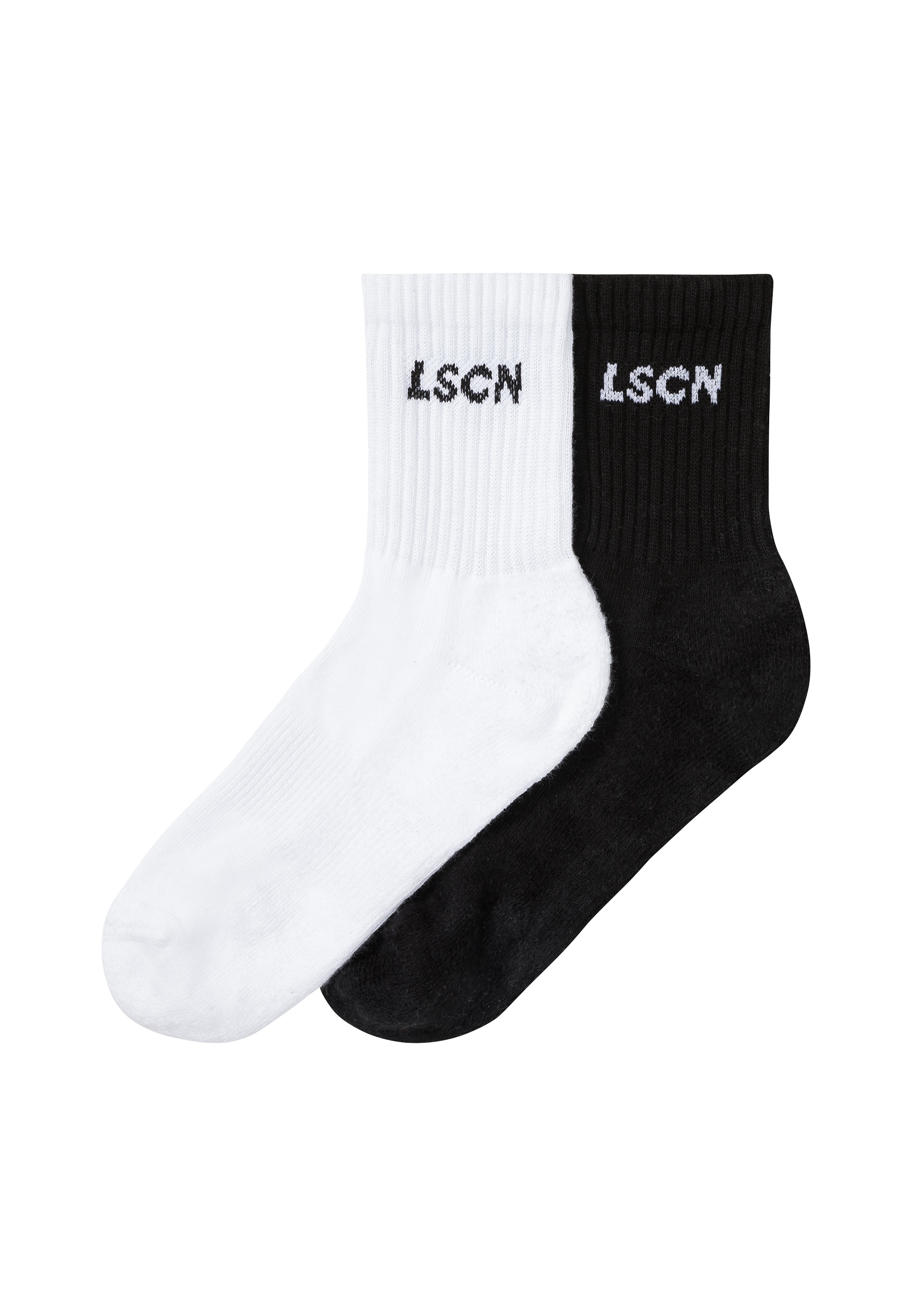 LSCN by LASCANA Tennissocken, (Packung, 2 Paar), mit Halbfußfrottee