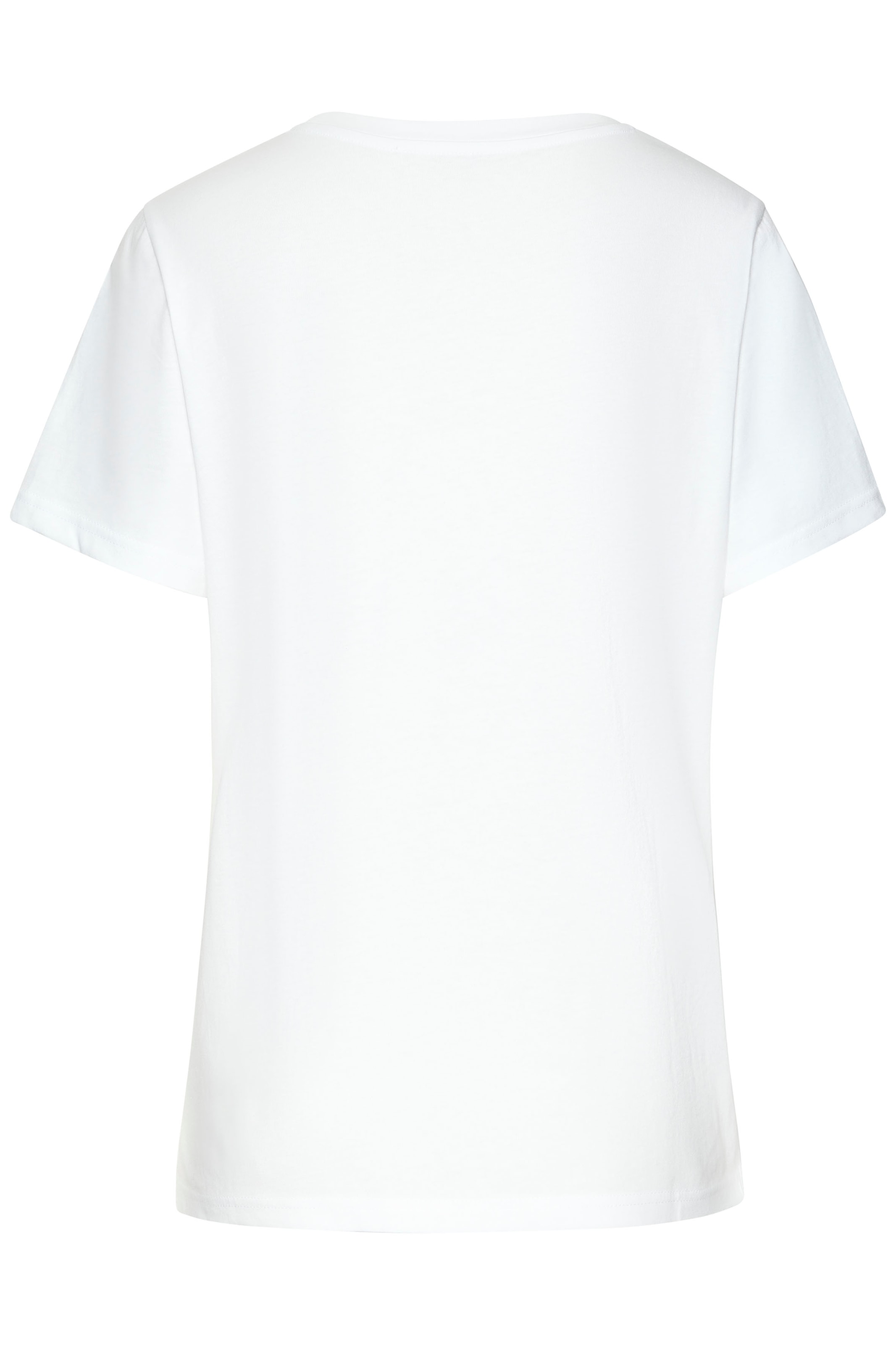 Beachtime T-Shirt »mit modischem Schlitz am Saum«, aus hochwertiger Baumwoll-Qualität