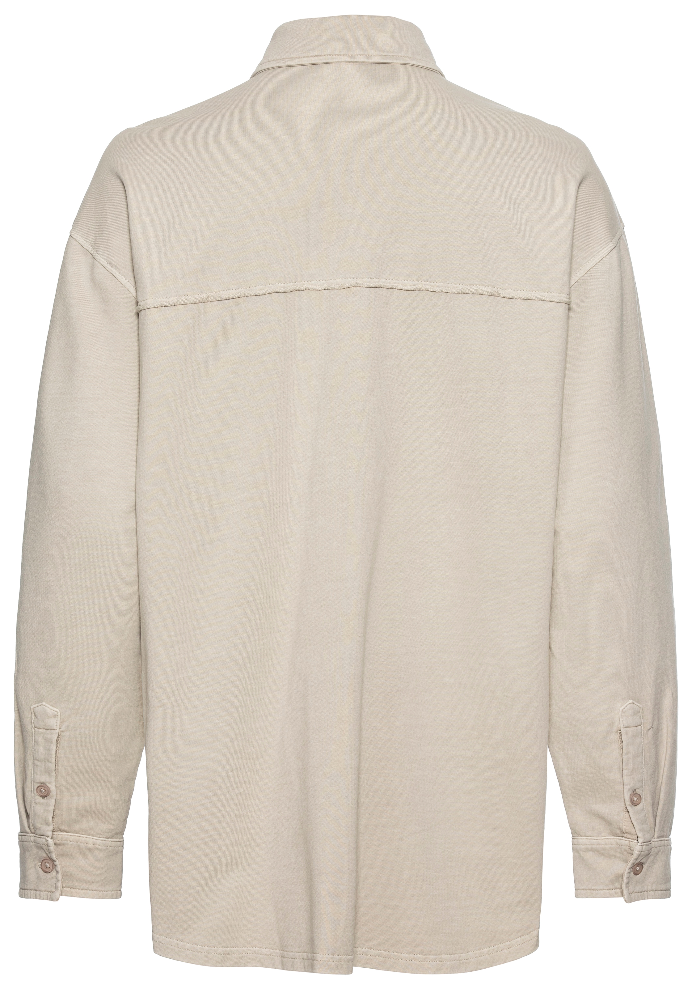 Buffalo Blusenshirt, Loungeshirt im Used-Look, Loungewear