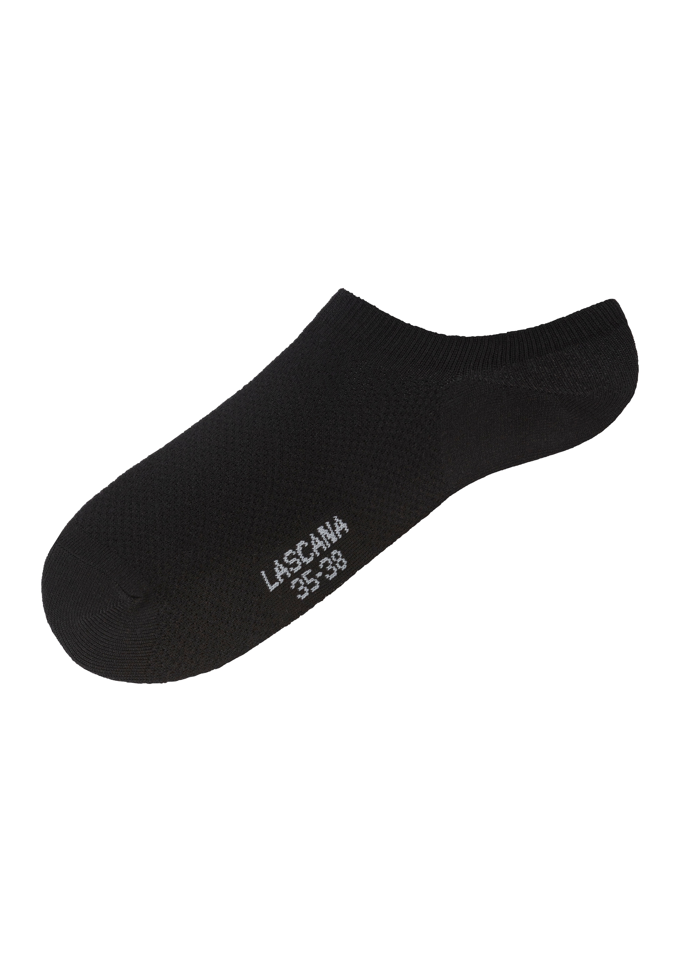 LASCANA ACTIVE Sneakersocken, (Packung, 7 Paar), mit Pikeestruktur