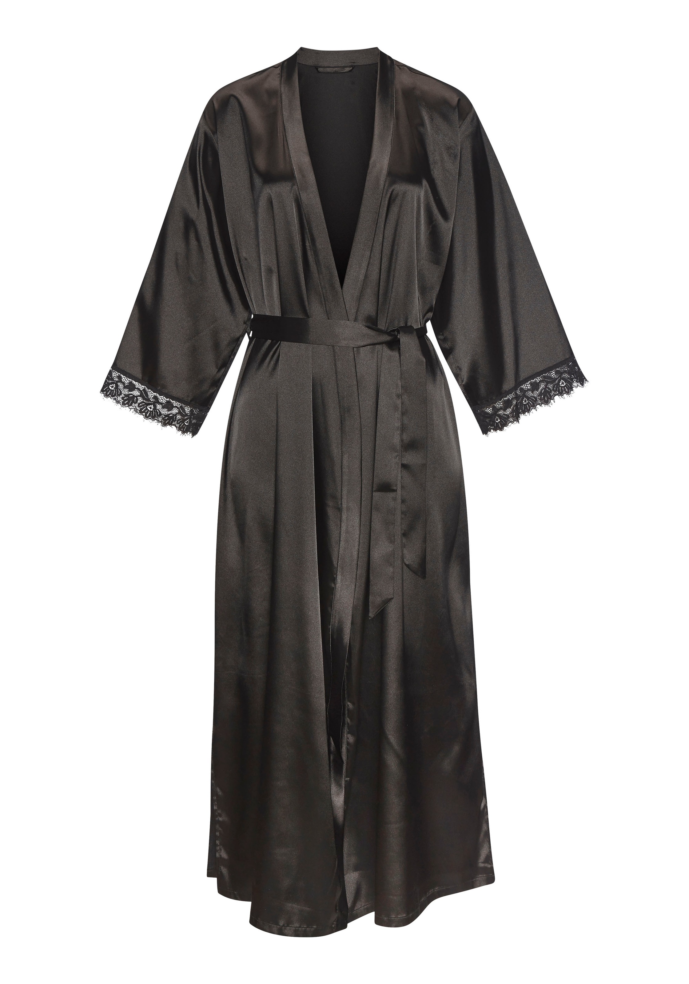 LASCANA Kimono Mit spitze besetzte Ärmel