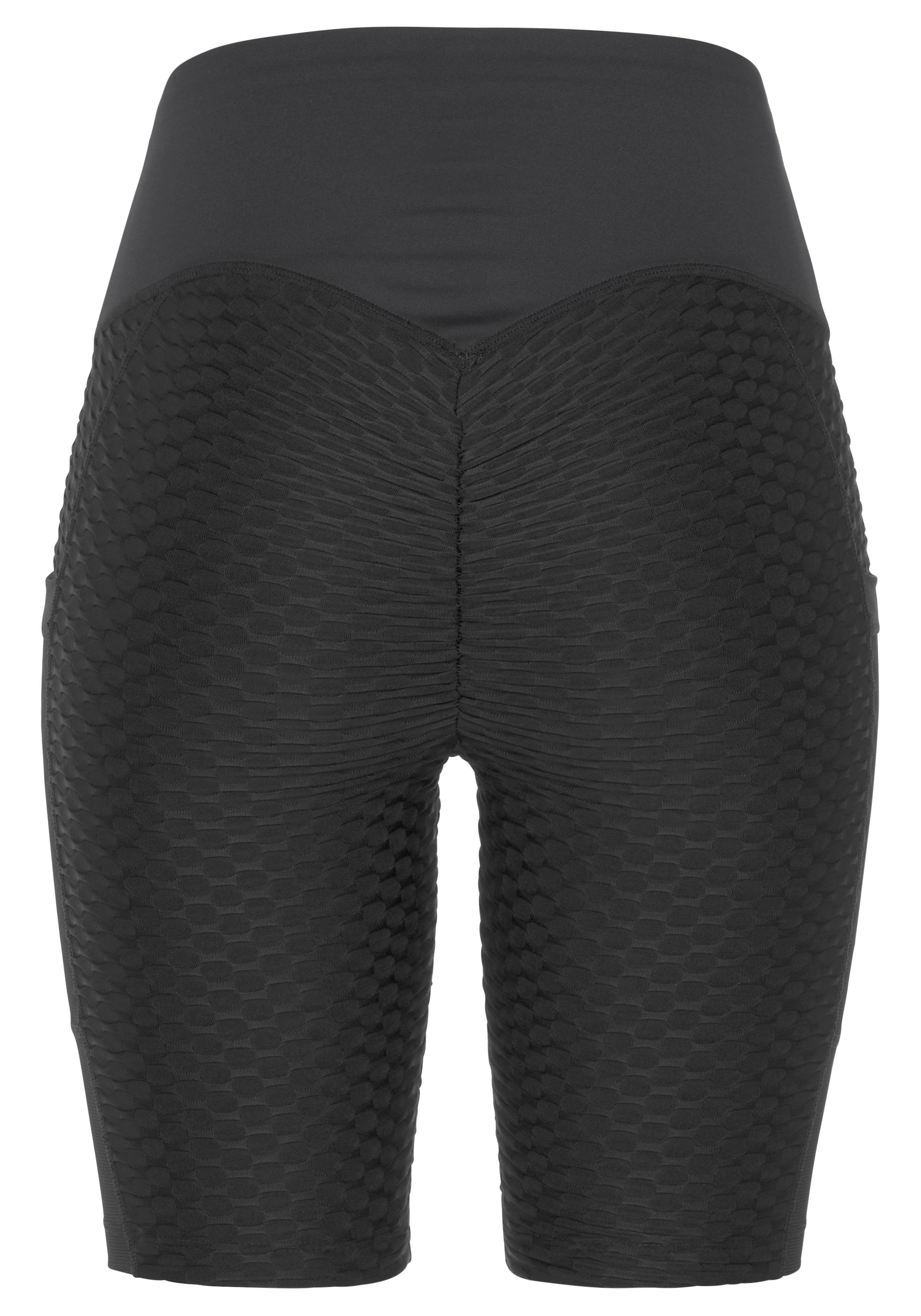 Vivance active Radlerhose, mit Wabendesgin und zwei Taschen