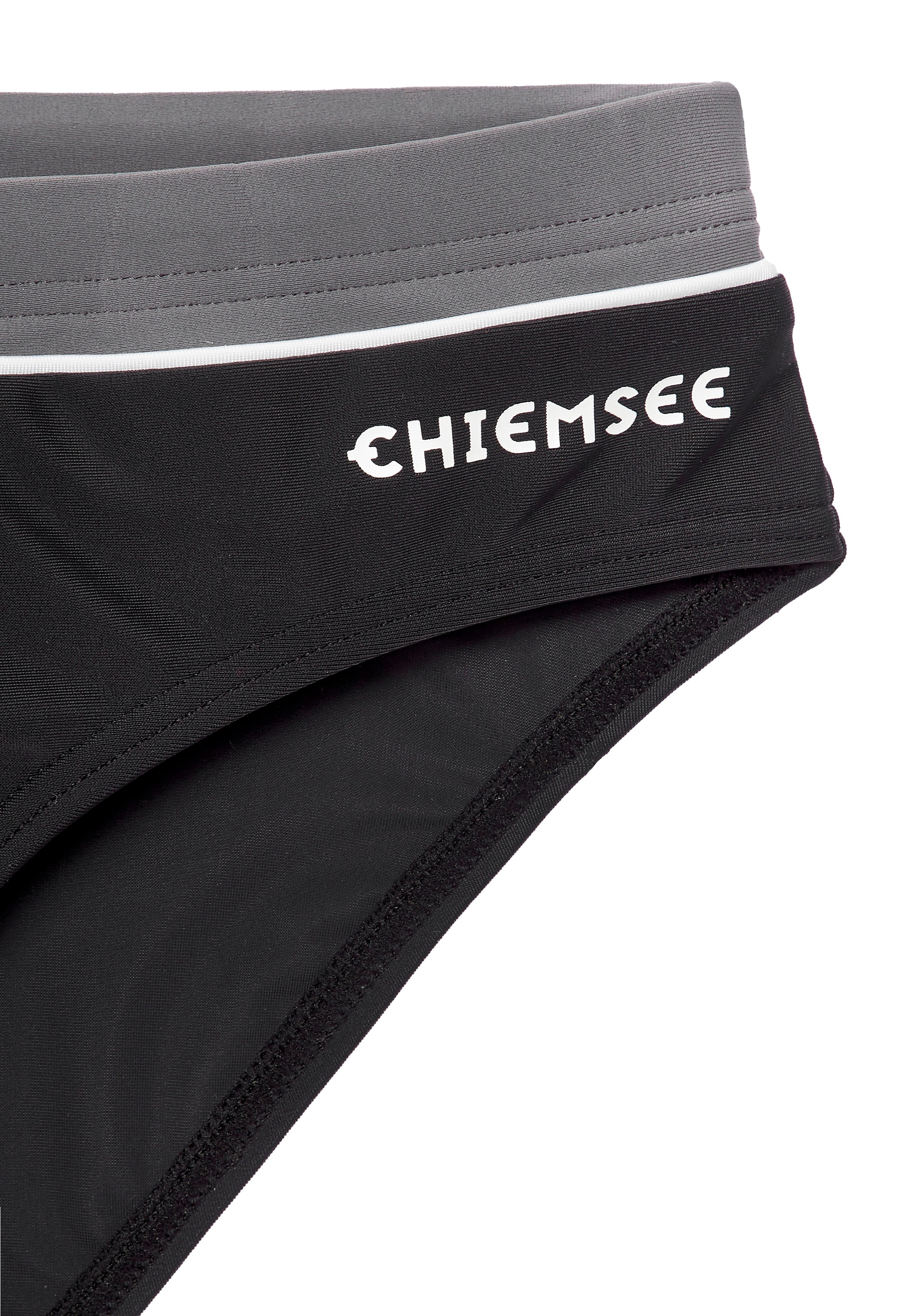 Chiemsee Badehose mit farblich abgesetztem Bund