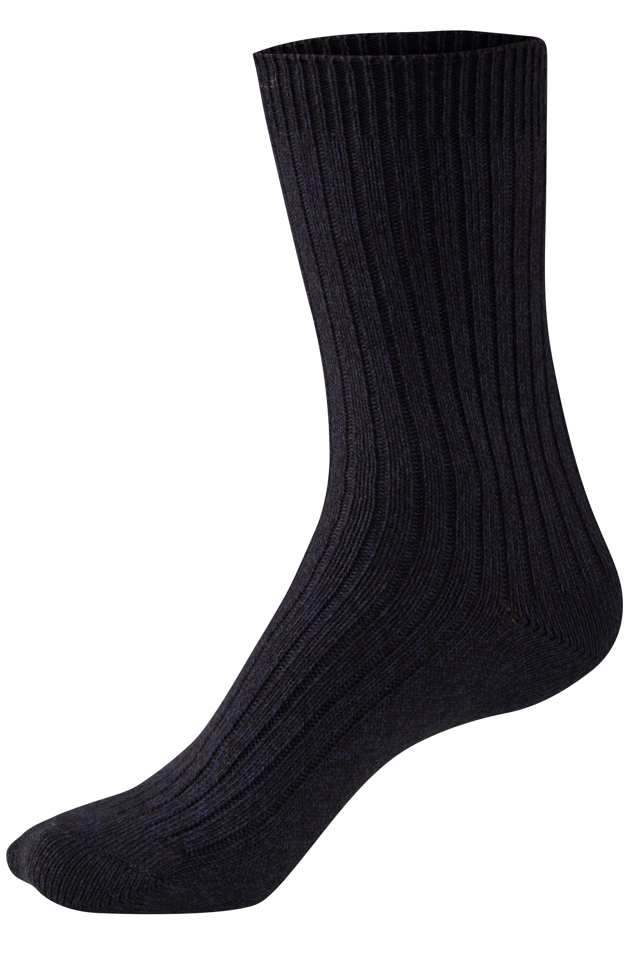 Copenhagen Studios Basicsocken, (1 Paar), gerippt mit Logo Stickerei