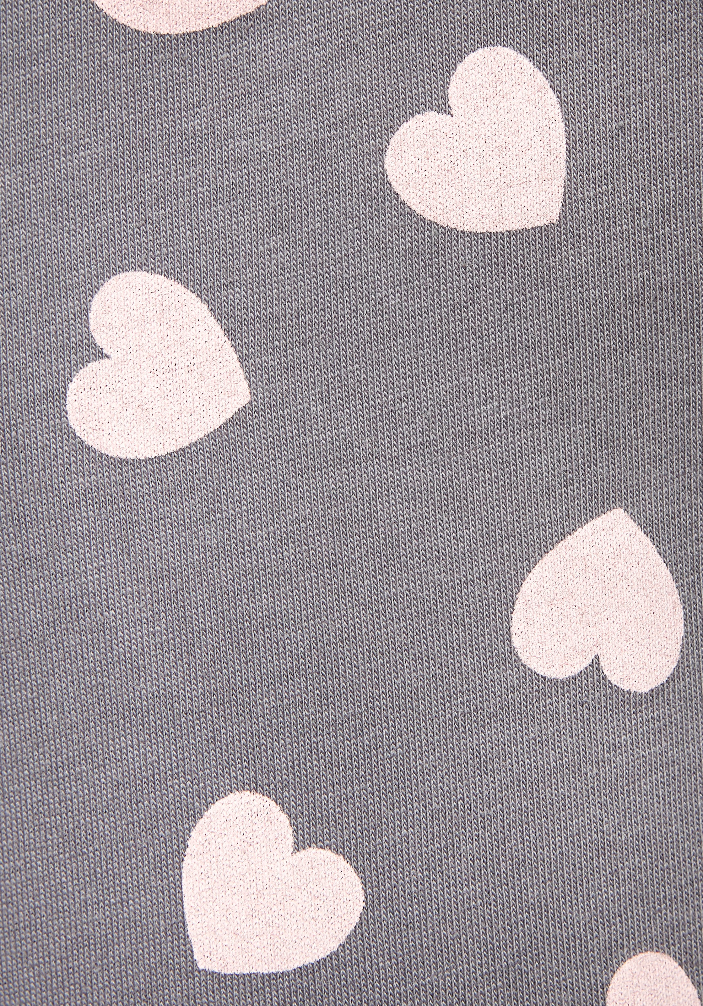 Vivance Dreams Pyjama Set, 2-teilig, 2 tlg. mit süßem Herzmuster