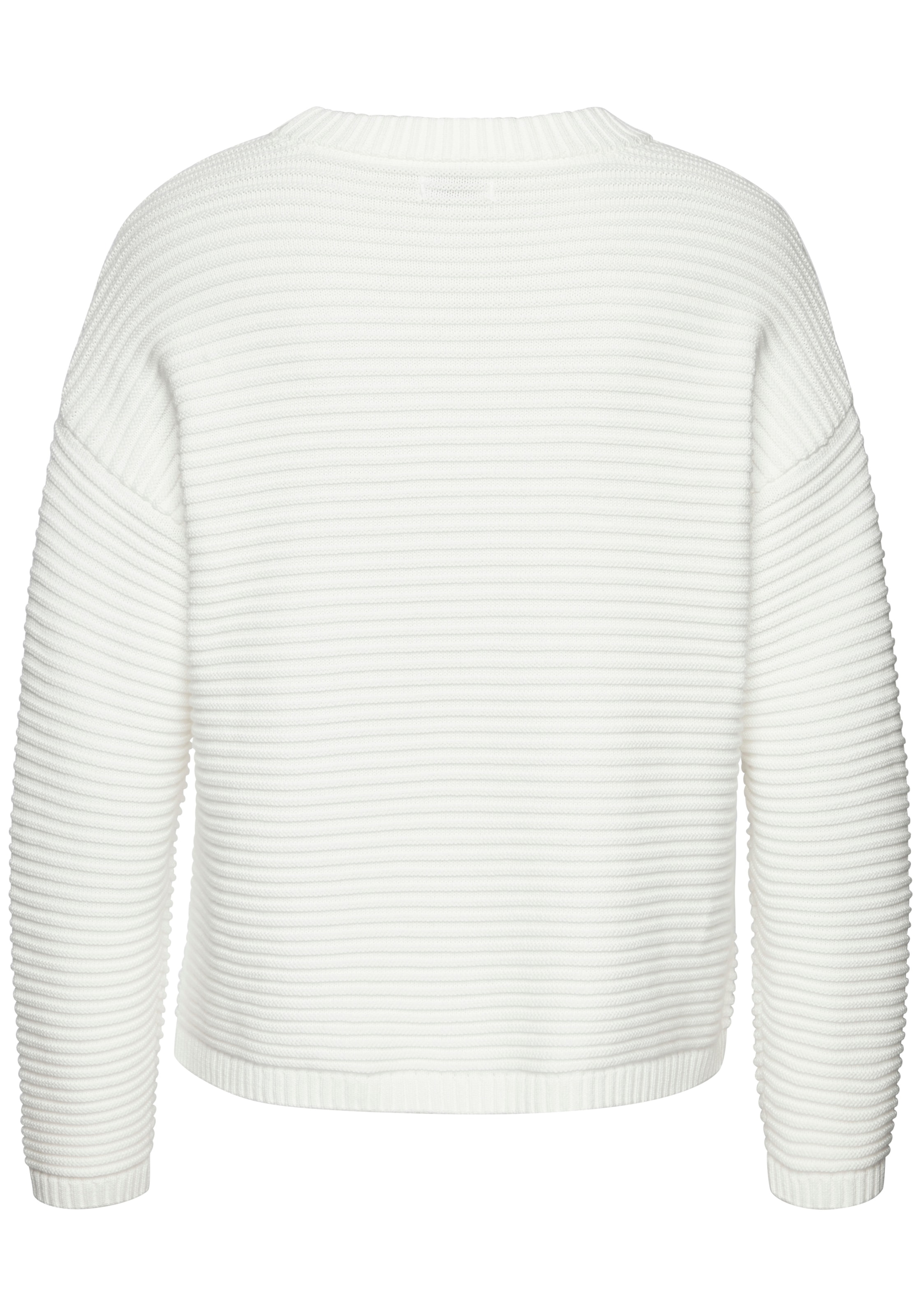 Vivance Strickpullover aus Rippstrick