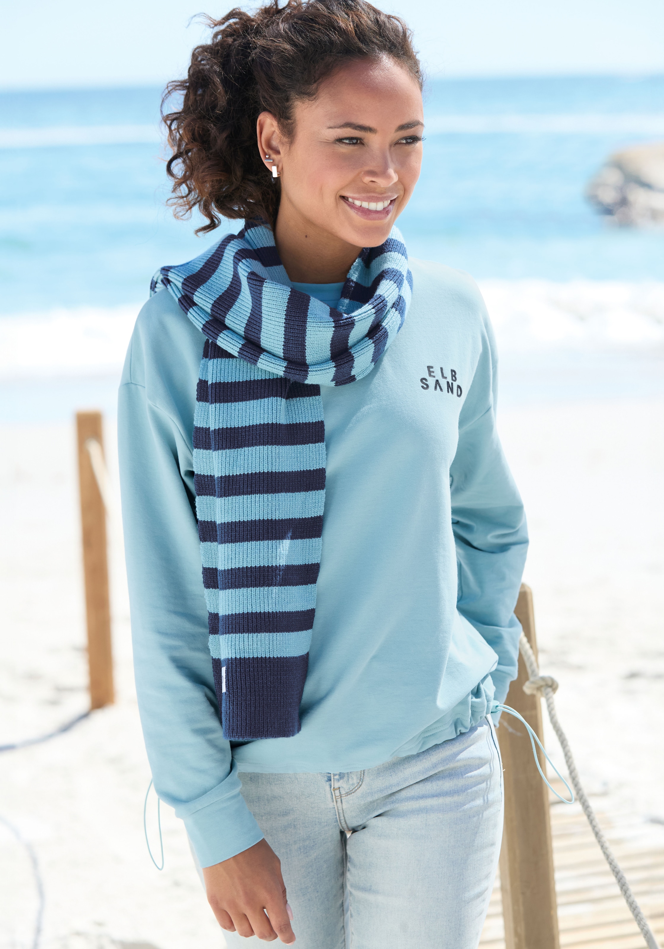 Elbsand Schal »Strickschal« Winterschal, Damenschal, Modeschal