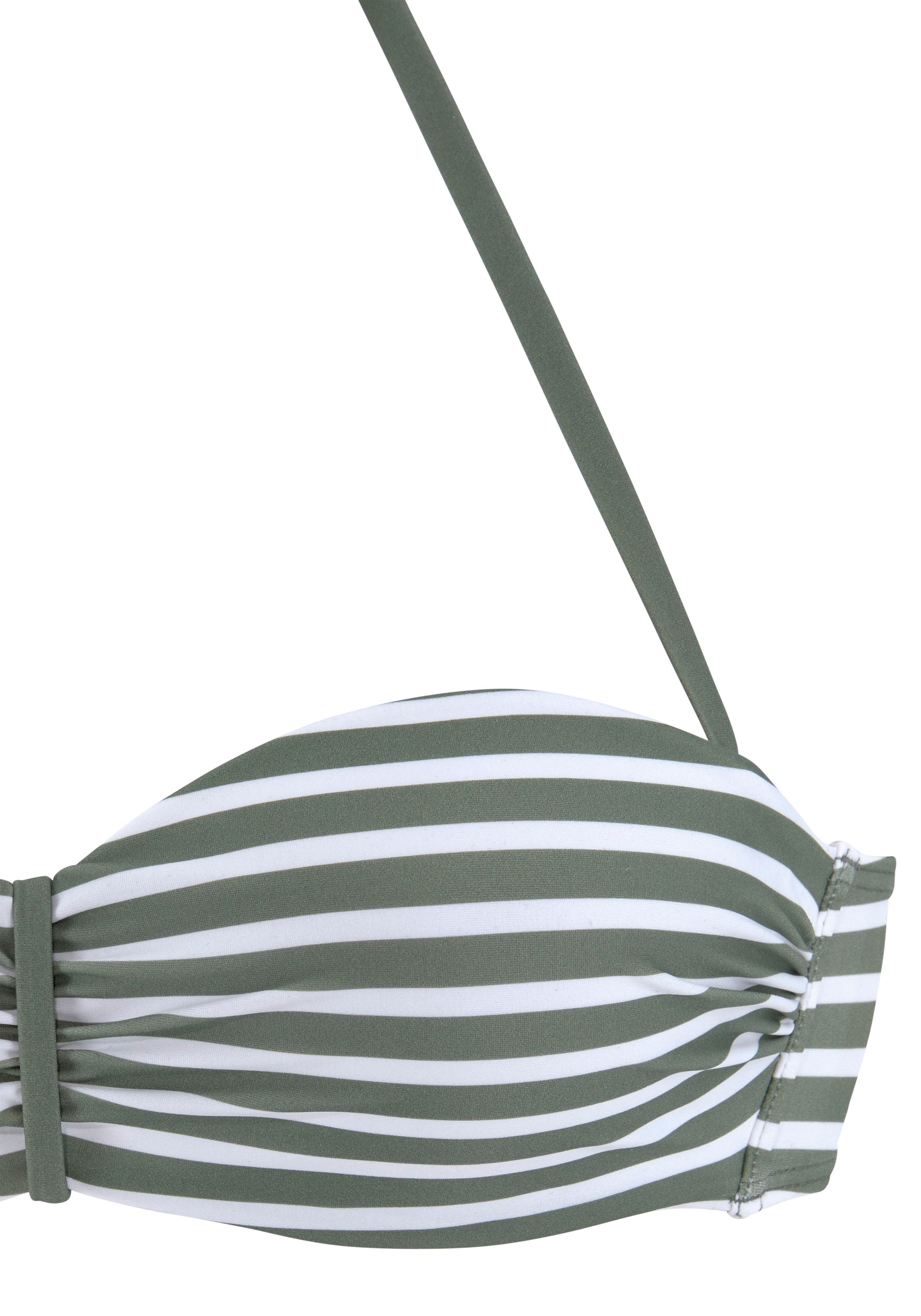 Venice Beach Bandeau-Bikini-Top »Summer« mit geraffter Mitte