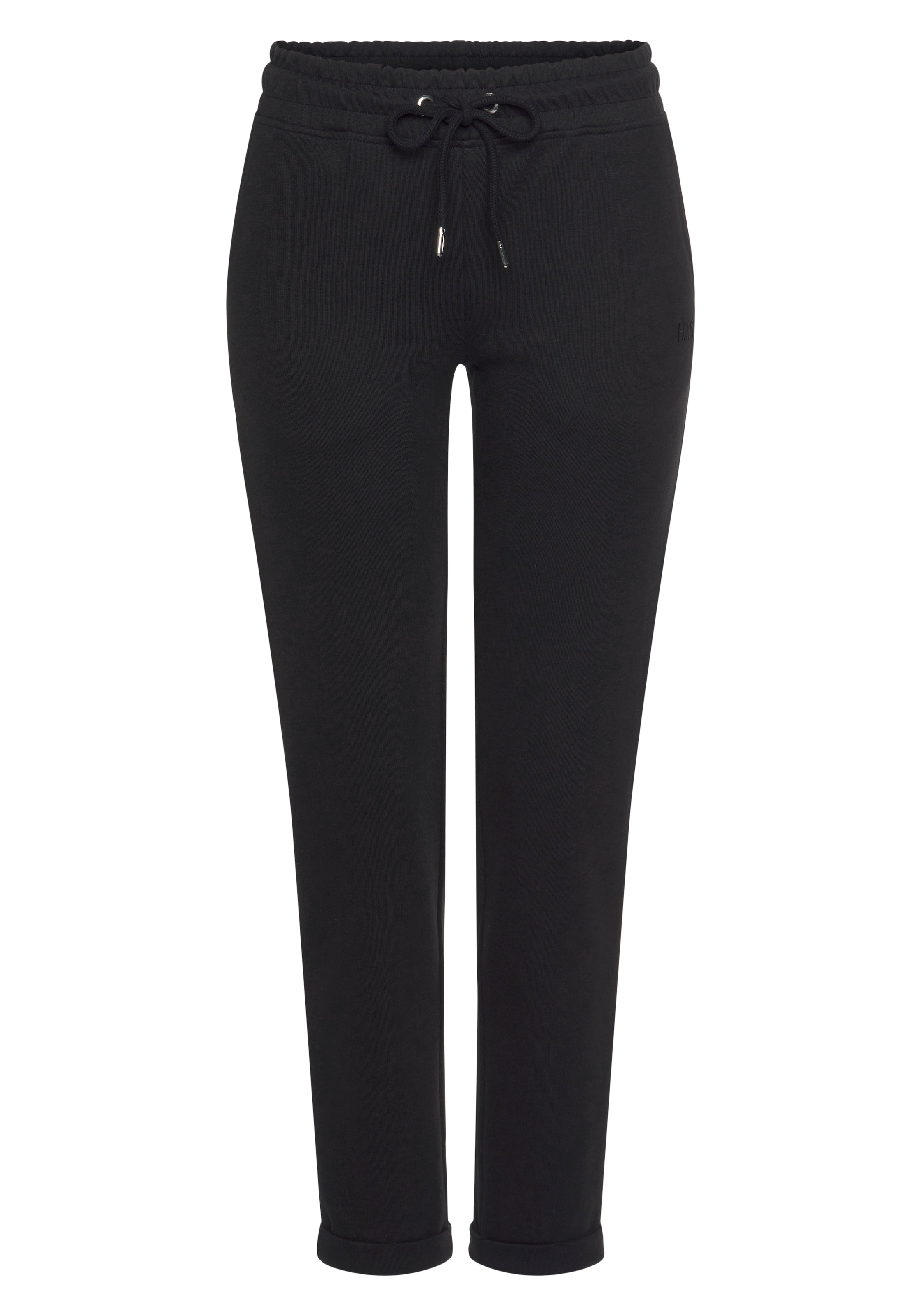 H.I.S Sweathose, Schlupfhose mit kleinem Aufschlag am Saum, Loungewear