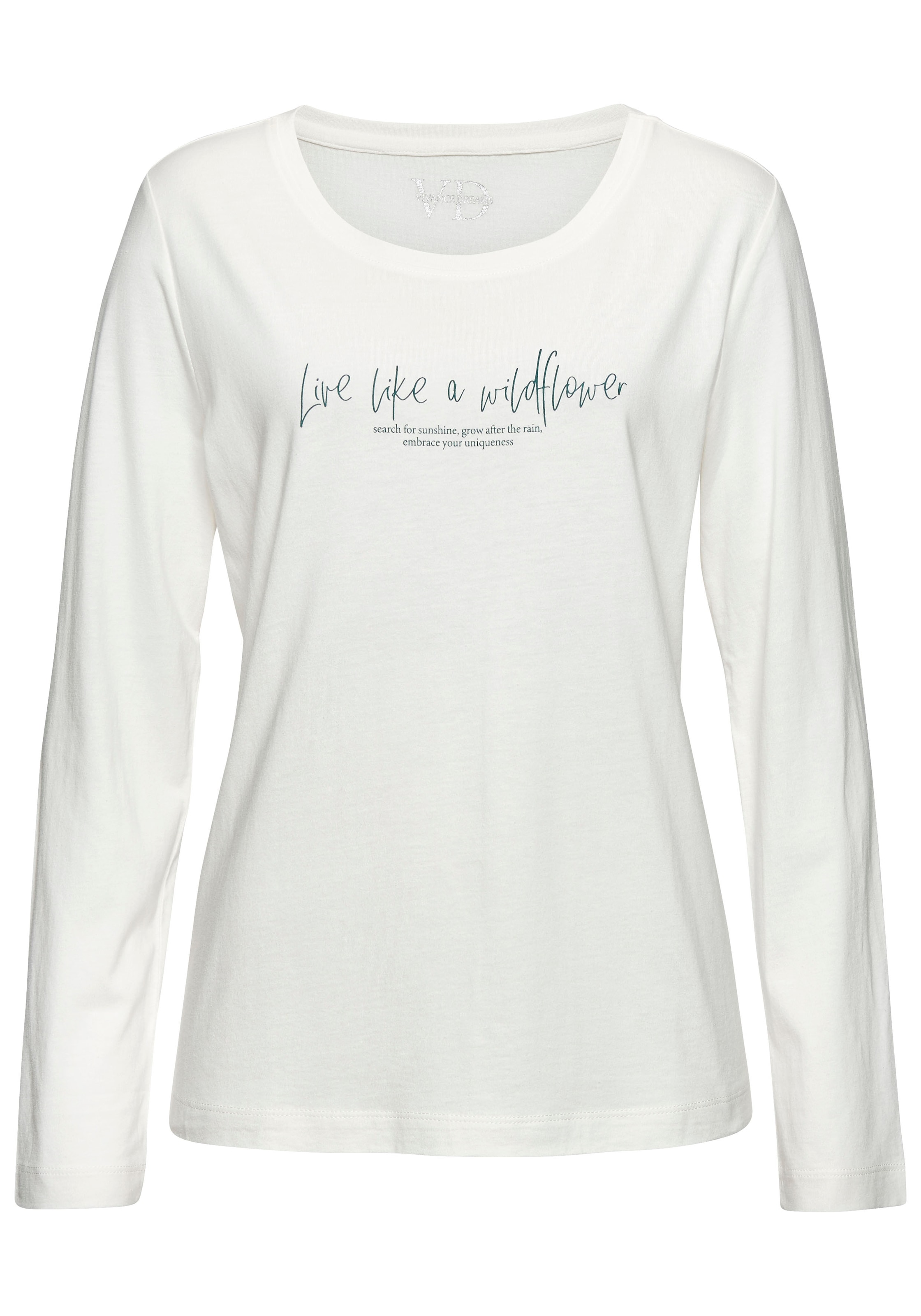 Vivance Dreams Pyjama 2 tlg. Mit schönem Muster