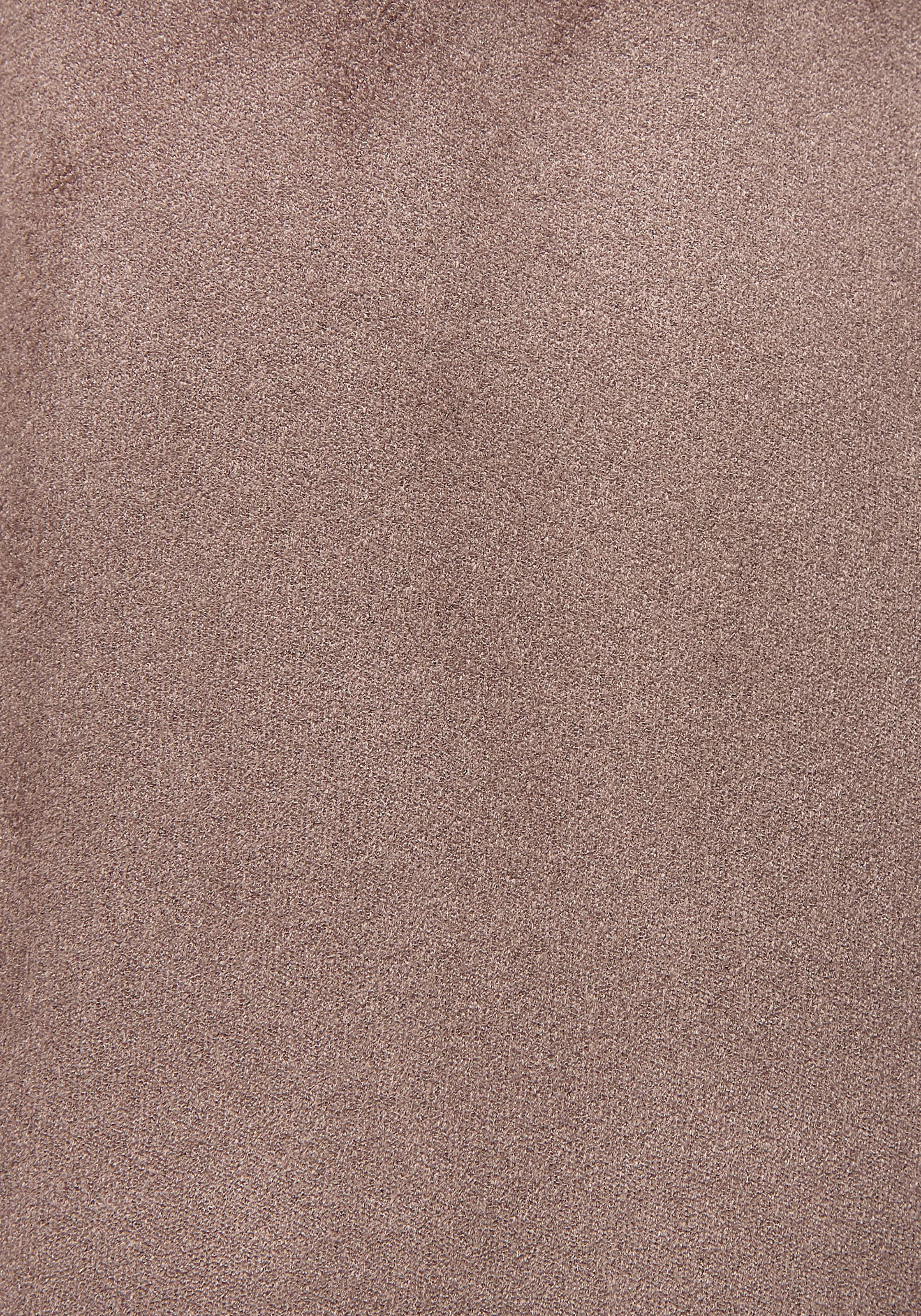 French Connection Schlupfhose  aus Veloursleder-Imitat mit seitlichen Taschen, Loungewear