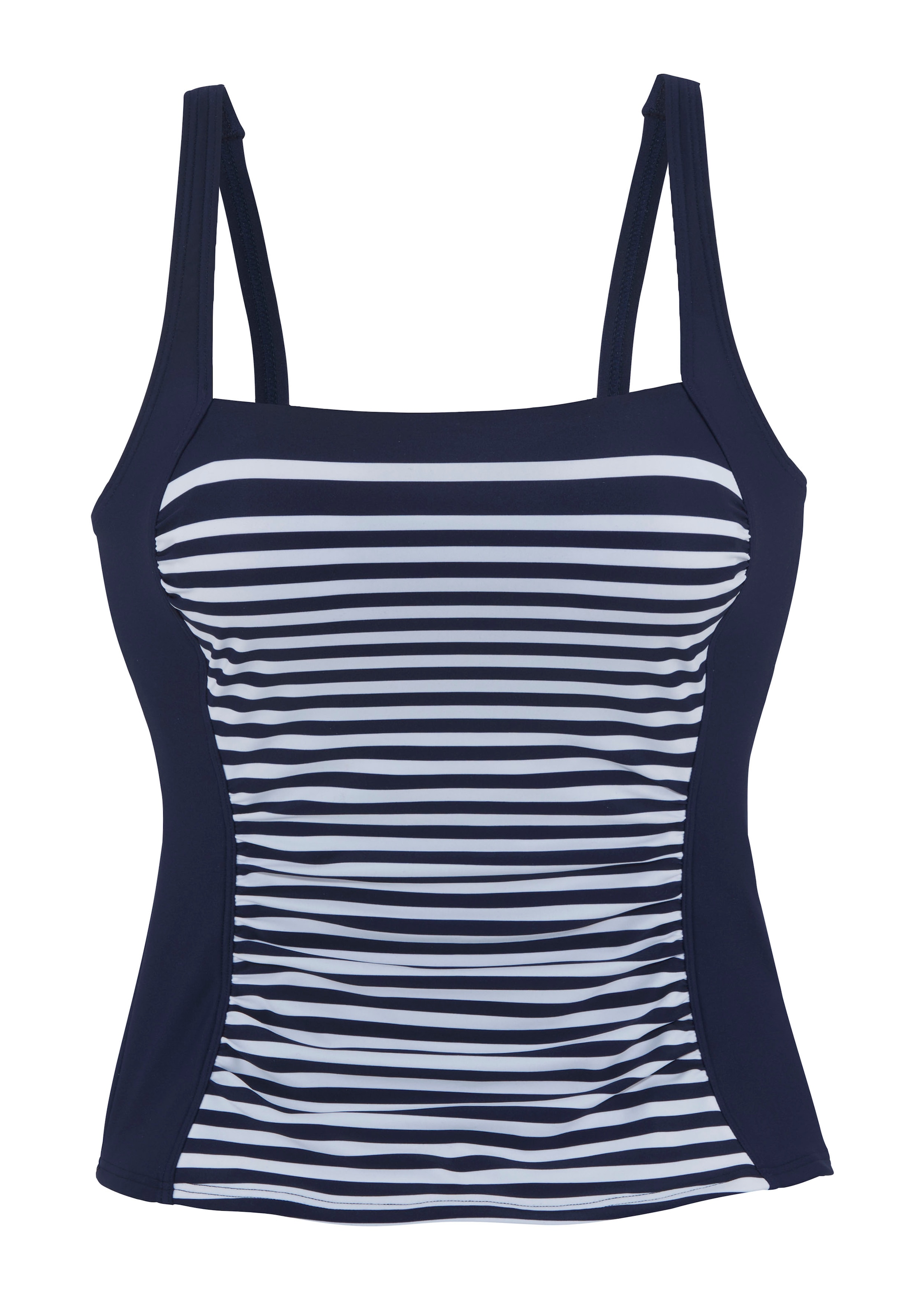 LASCANA Tankini-Top »Myst«, mit platziertem Streifen-Design