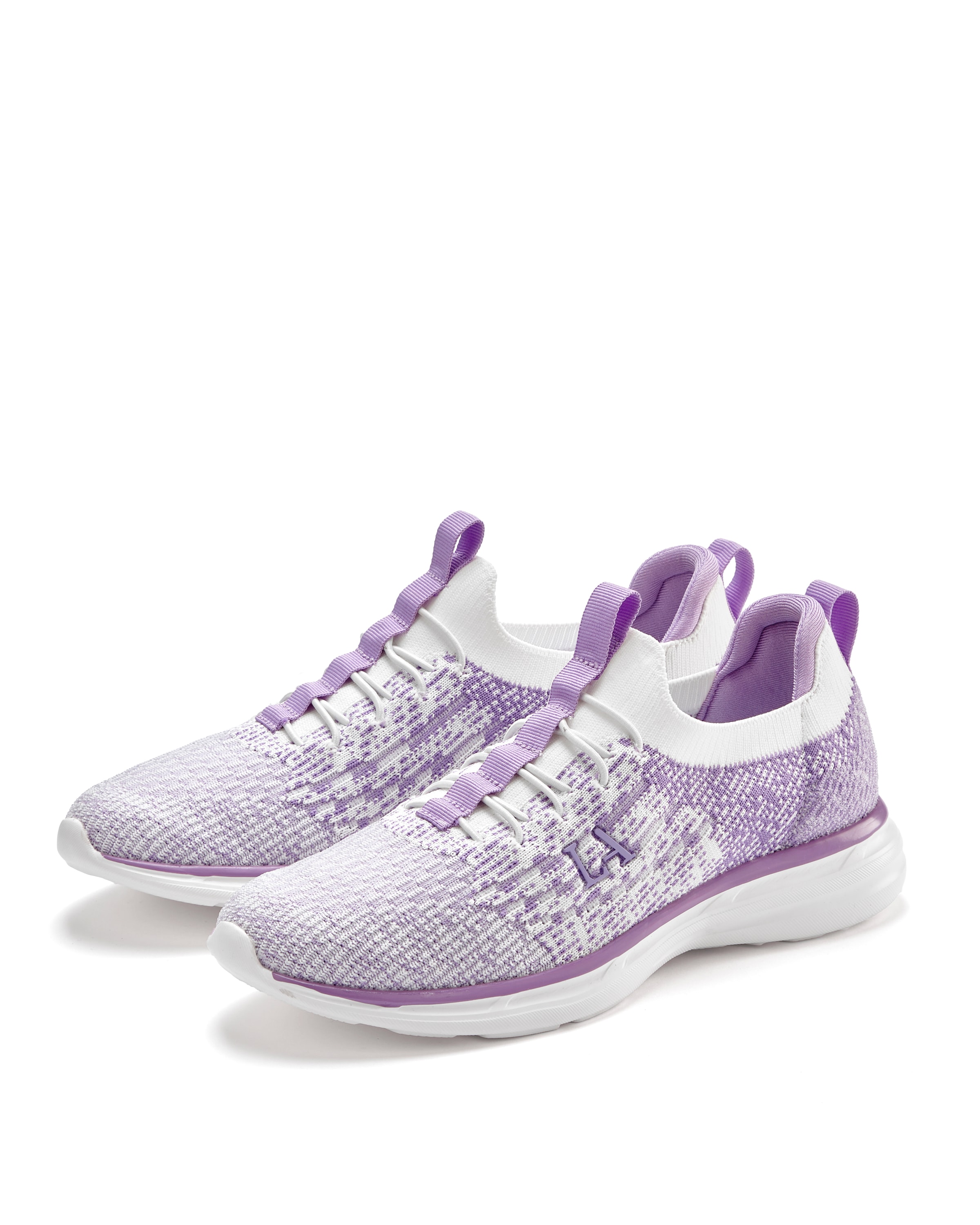 LASCANA Sneaker »Slipper, Halbschuh,«  bequem zum Reinschlüpfen mit elastischen Schnürbändern Unisex VEGAN