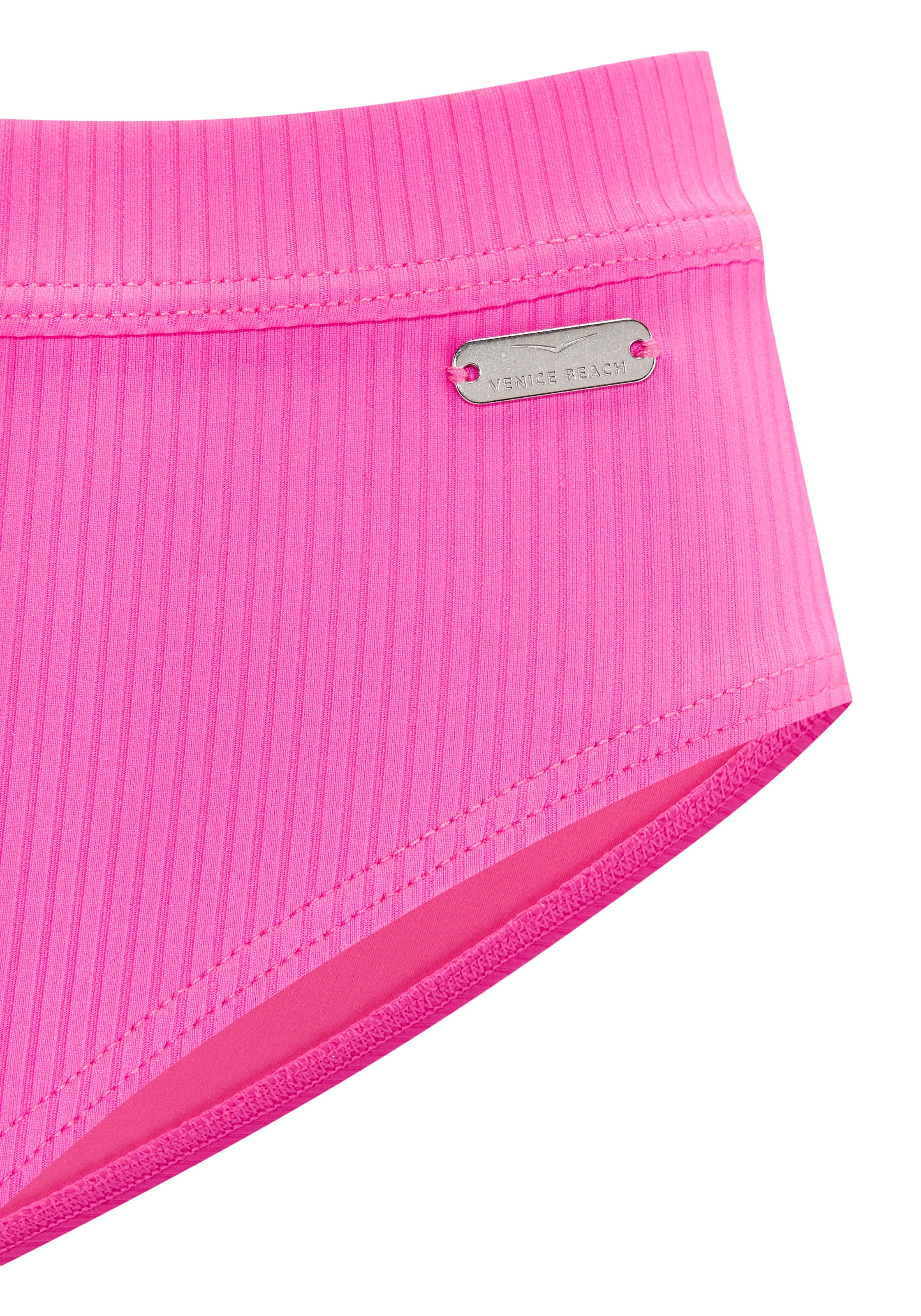 Venice Beach Bikini-Hose »Lucky«, aus gerippter Strukturware