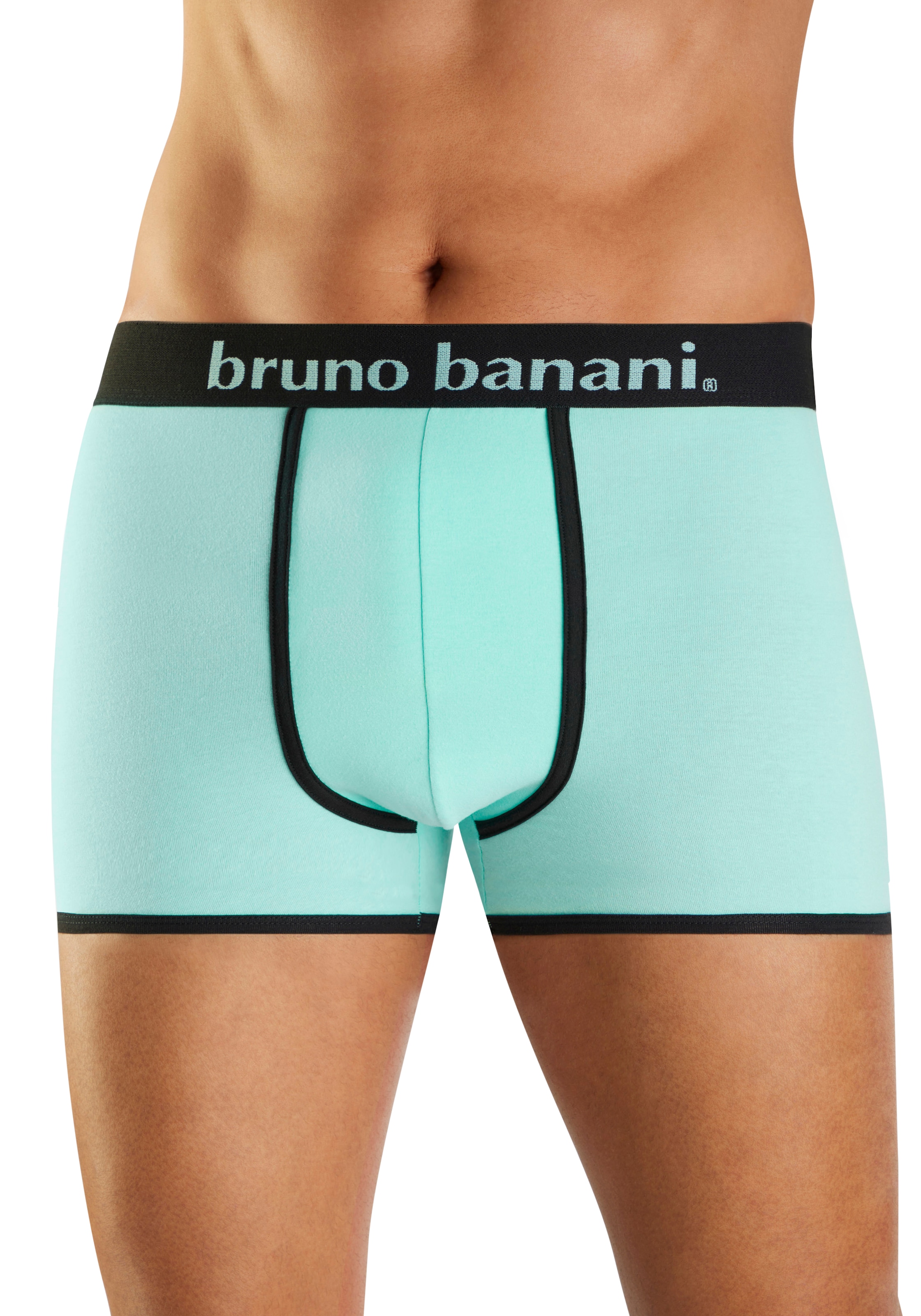 Bruno Banani Boxer »Boxershorts für Herren« Packung, 3 Stk. mit modischen Einfassungen