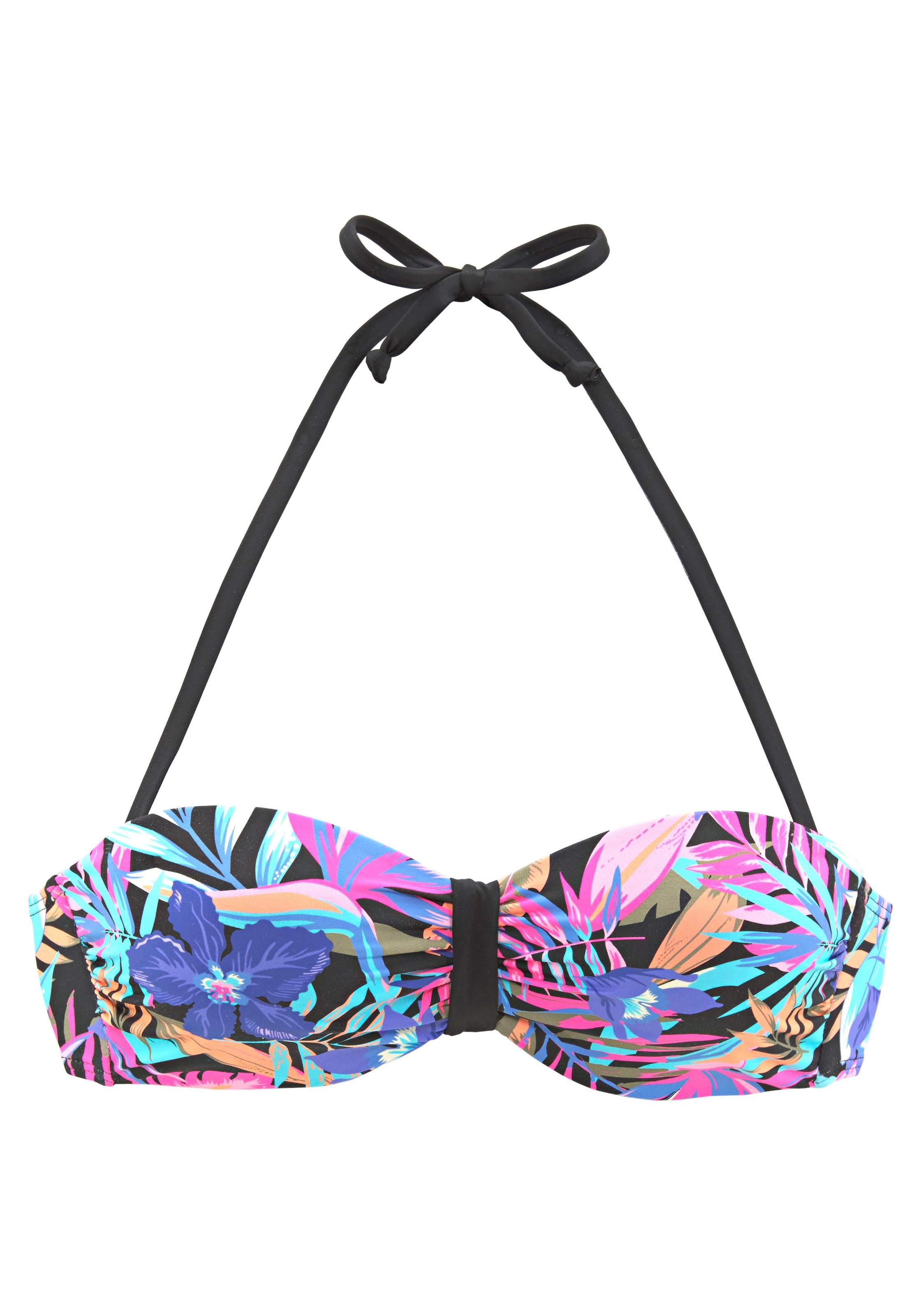 Bench. Bandeau-Bikini-Top »Pitch«, mit farbenfrohem Druck