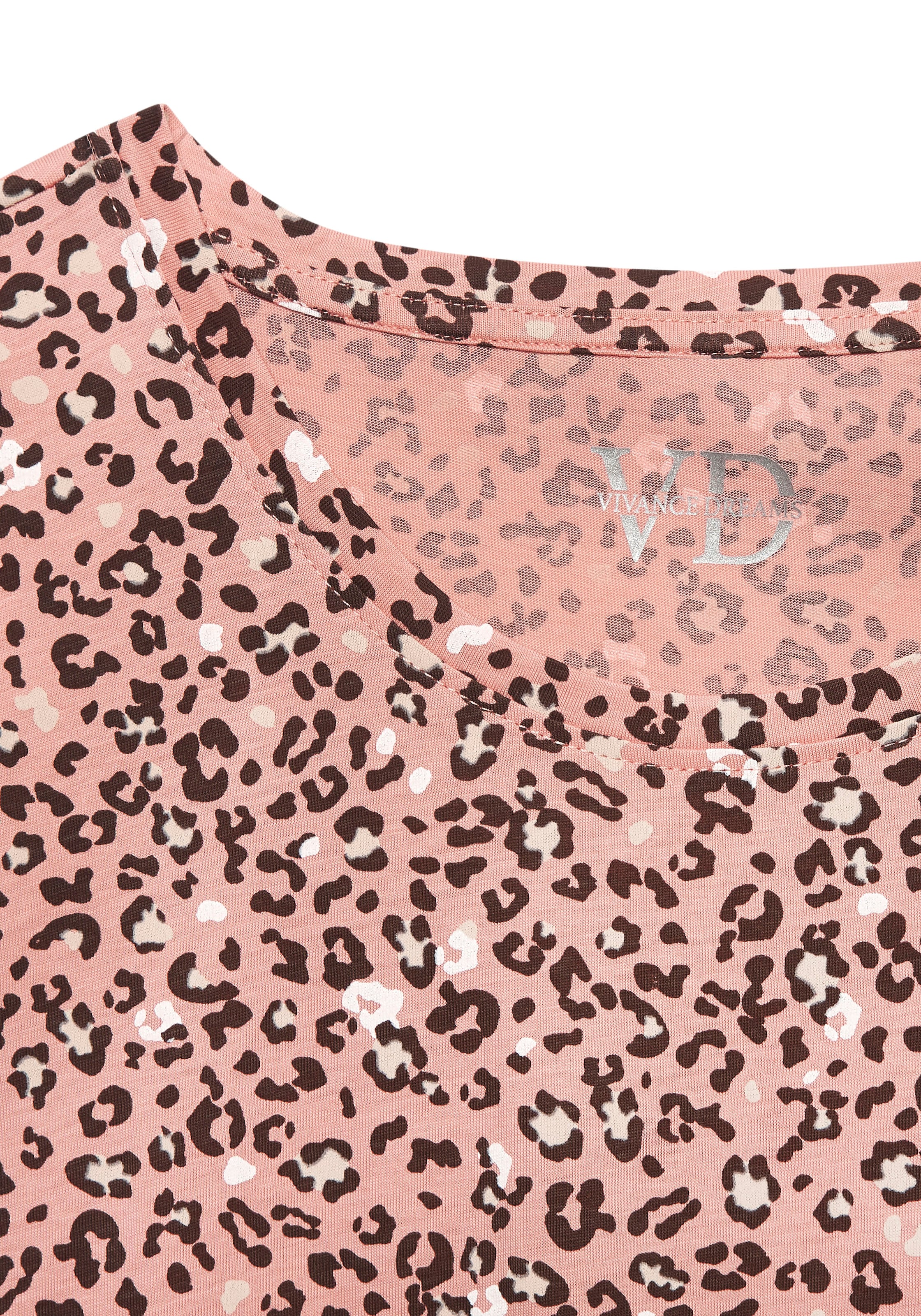 Vivance Dreams Nachthemd, mit schönem Animalprint