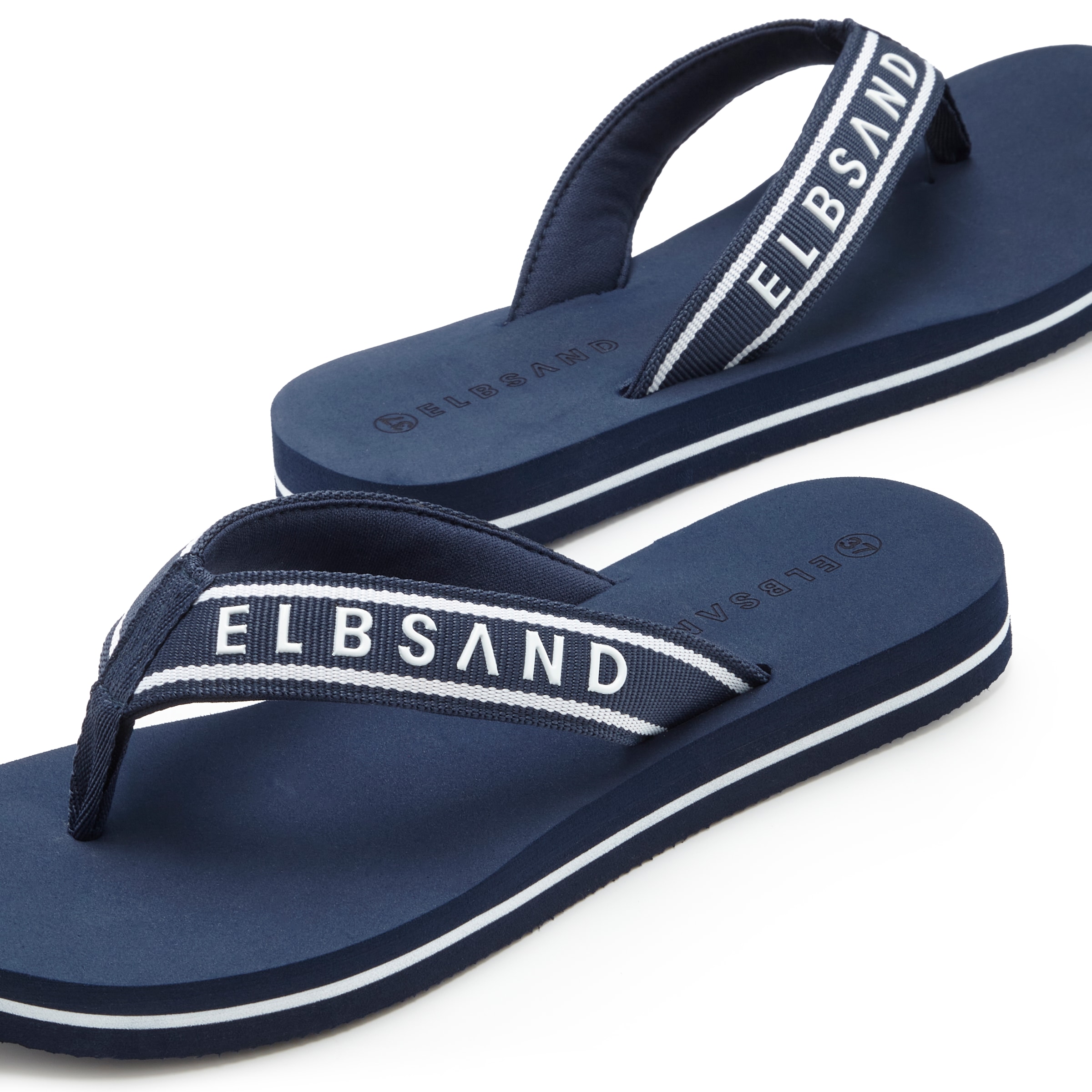 Elbsand Badezehentrenner »Sandale, Badeschuh, Pantolette, Badelatsche, Flip Flop, Badeschlappe«  NEU Zehentrenner mit wasserabweisender und ultraleichter Sohle VEGAN
