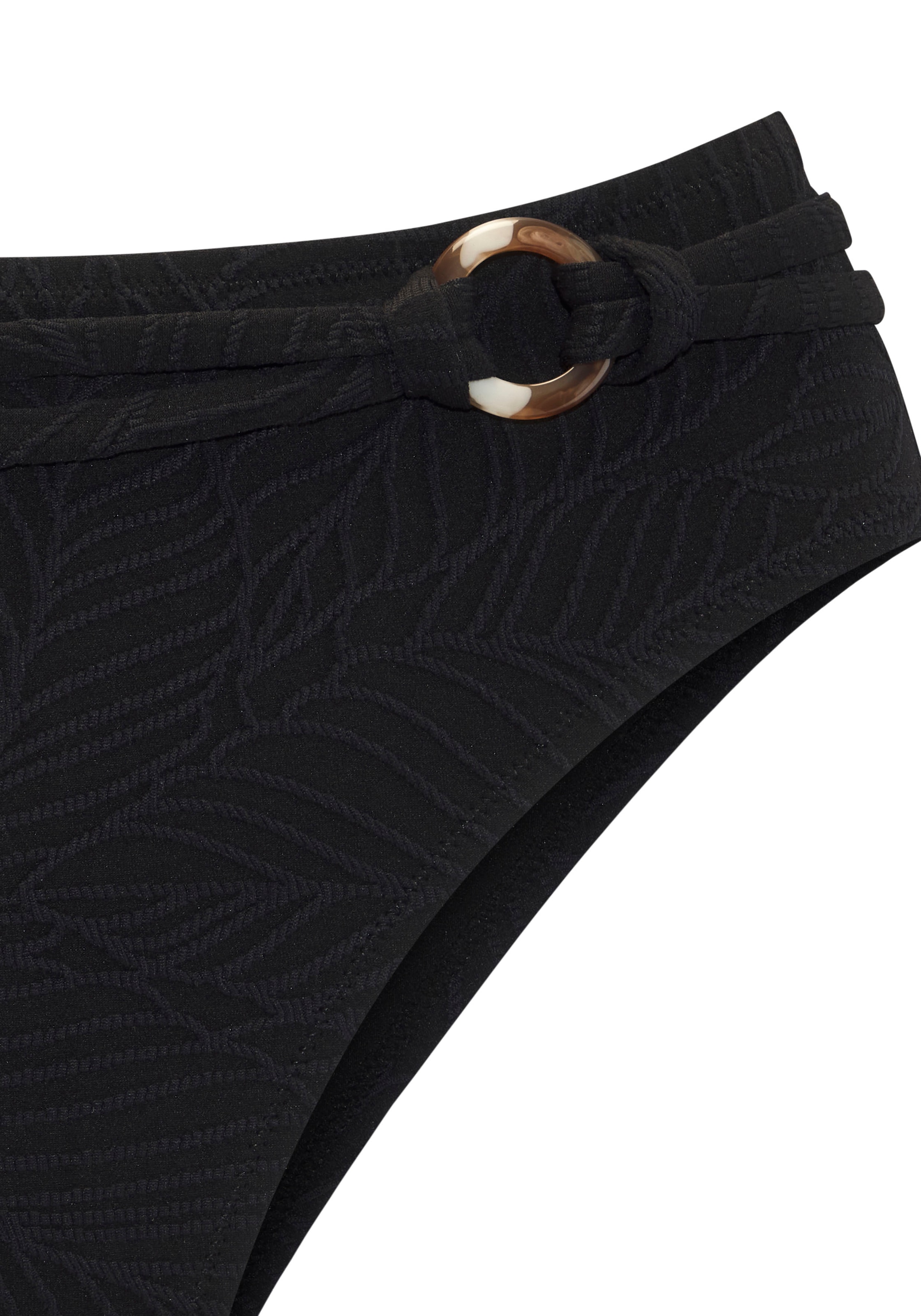 LASCANA Bikini-Hose »Fay« aus eleganter Strukturware