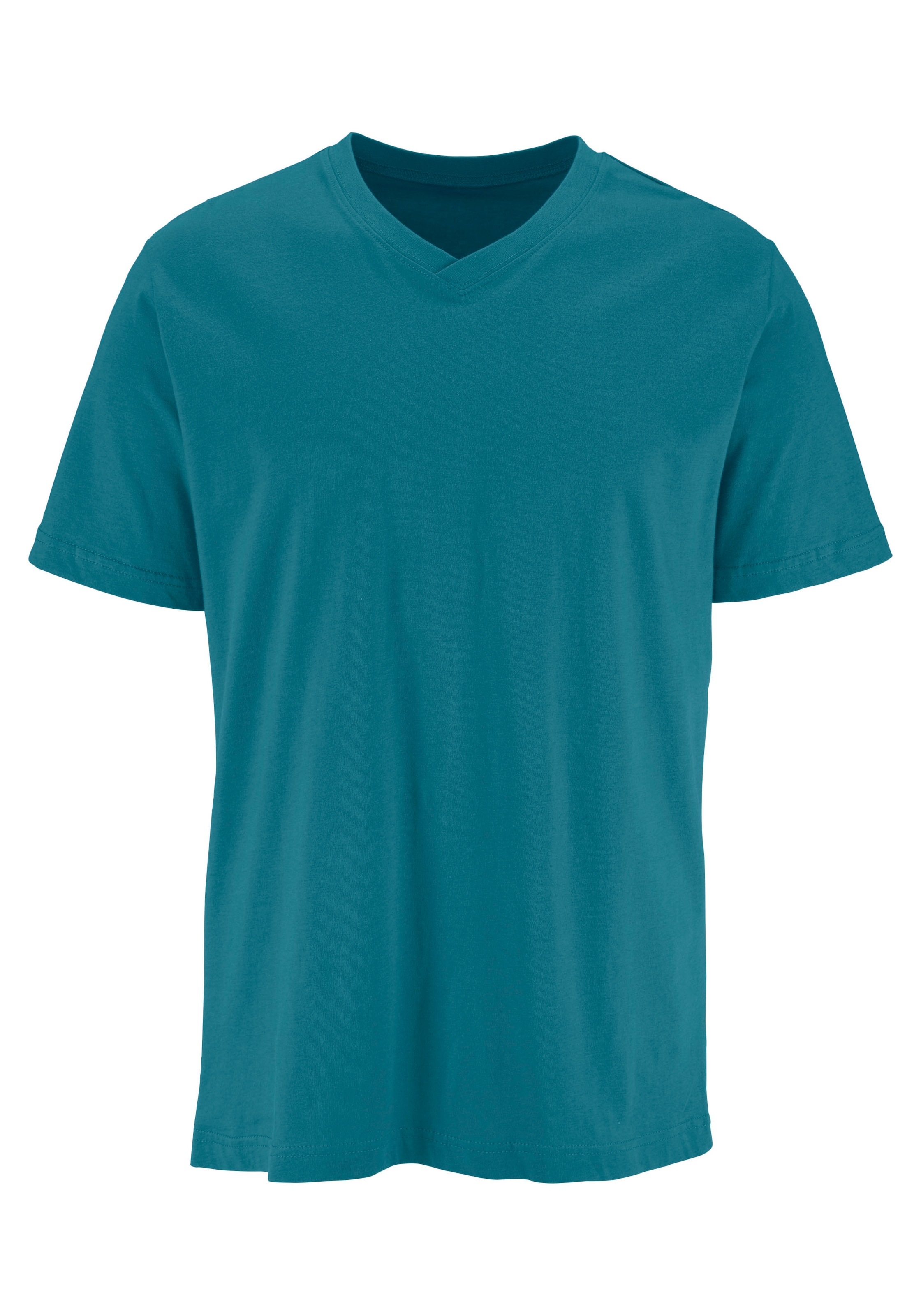 H.I.S T-Shirt, (Packung, 3 tlg.), mit V-Ausschnitt aus Baumwolle, Unterhemd, T-Shirt