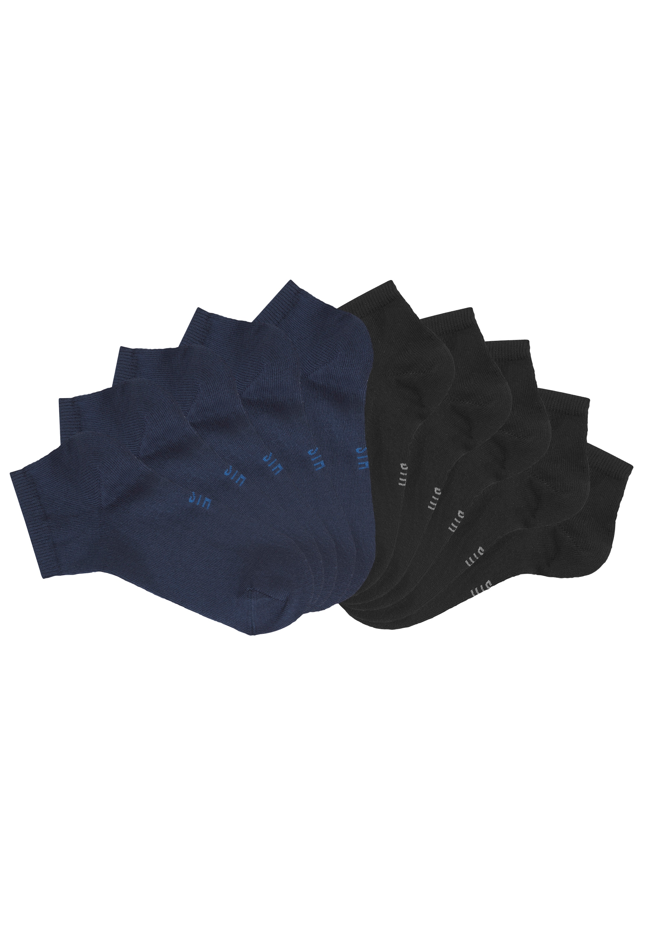 H.I.S Basicsocken Packung, 20 Paar tlg. zwei Längen im Kombi Pack