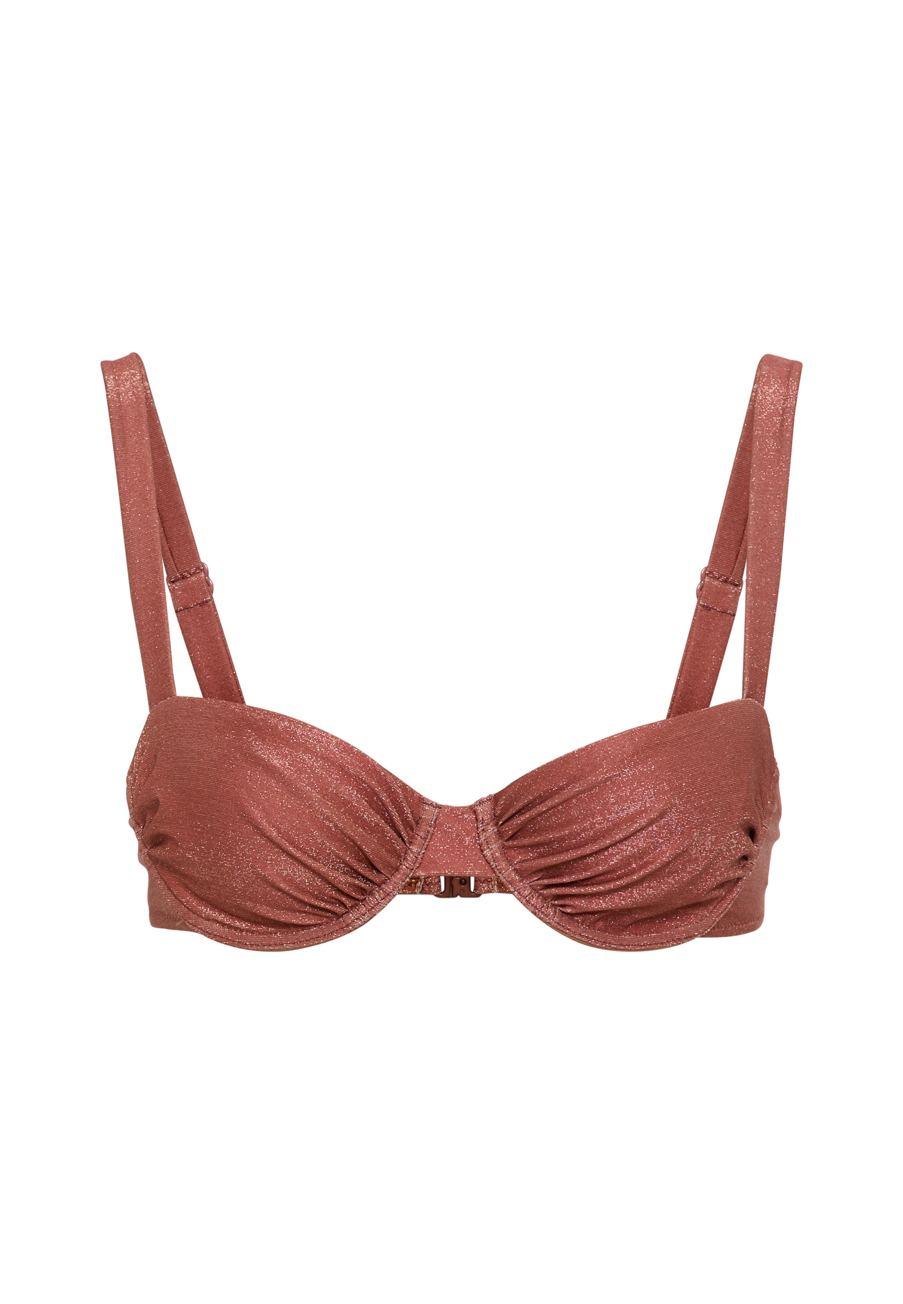 LSCN by LASCANA Bügel-Bikini-Top »Gladys« in trendiger Glitzeroptik