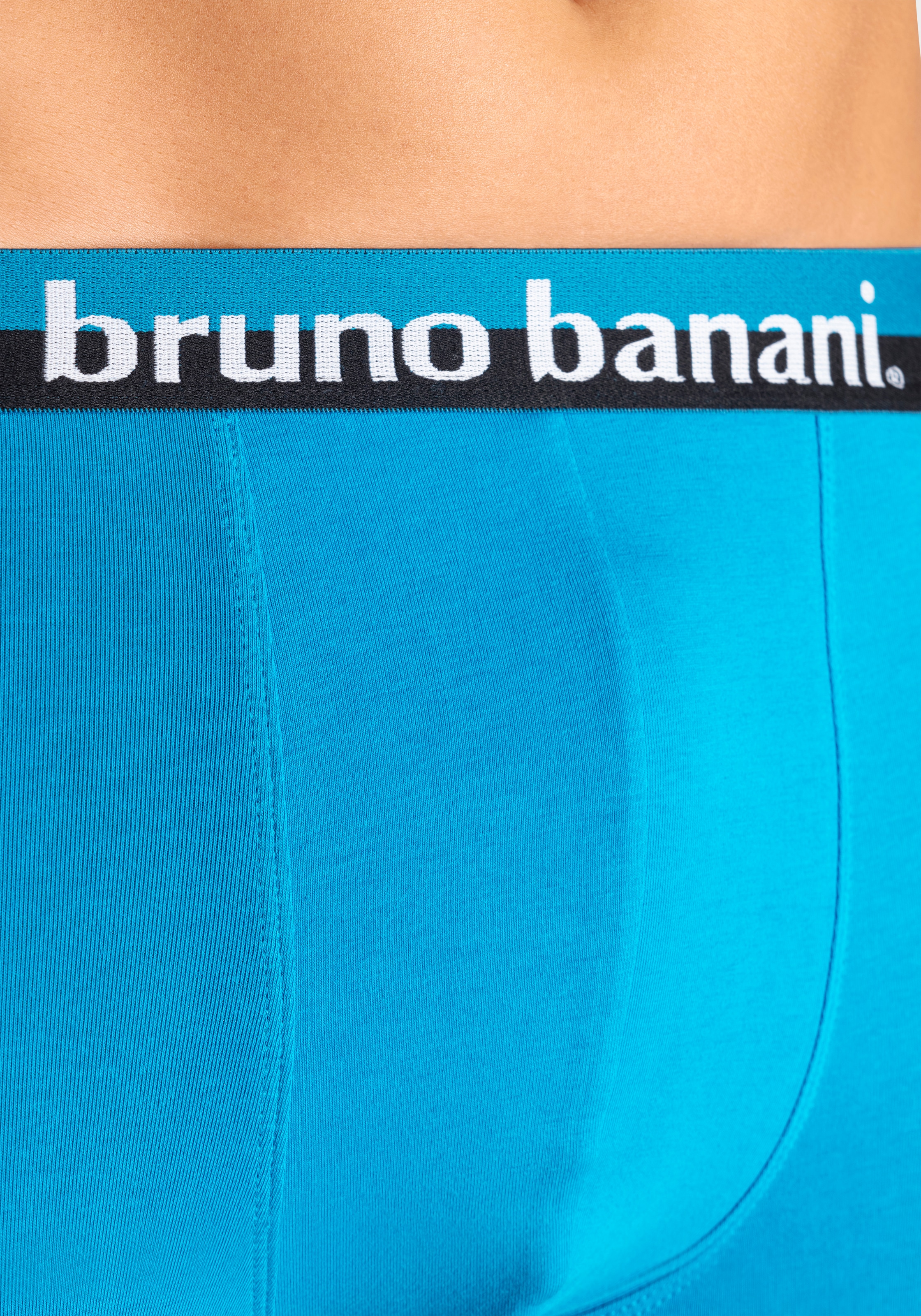 Bruno Banani Boxer »Boxershorts für Herren«, (Packung, 4 St.), mit erhabenem Logo-Druck auf dem Bund