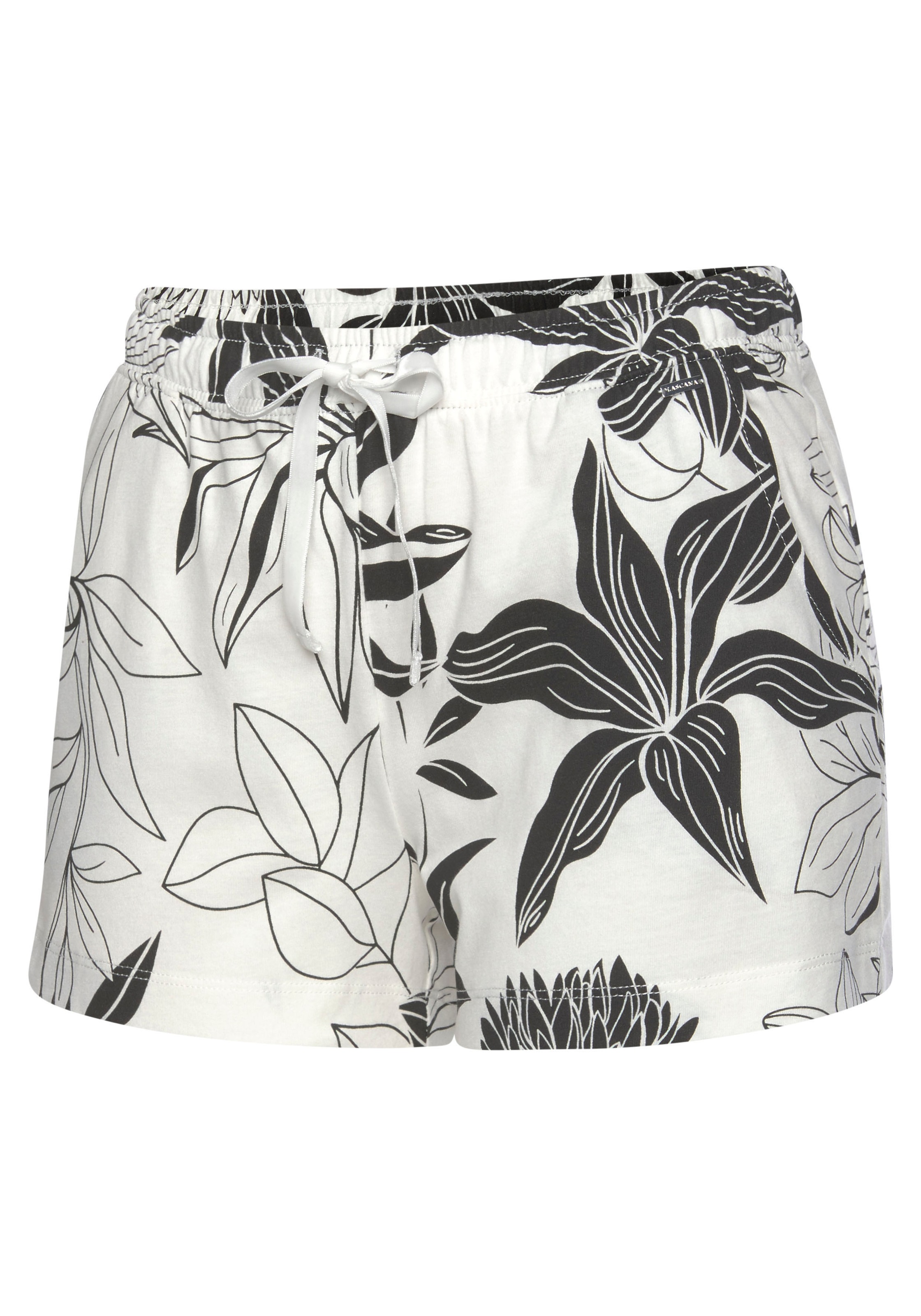 LASCANA Schlafshorts  mit floralem Druck