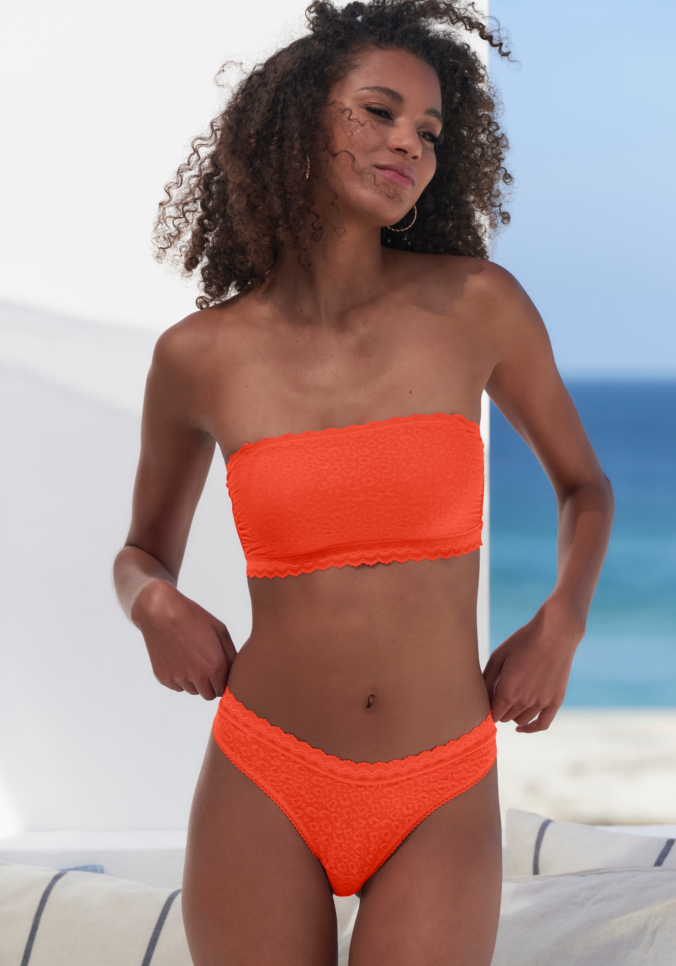 Vivance Bralette-BH ohne Bügel, Bandeau-BH, mit 2 Tragevarianten, BH ohne Träger