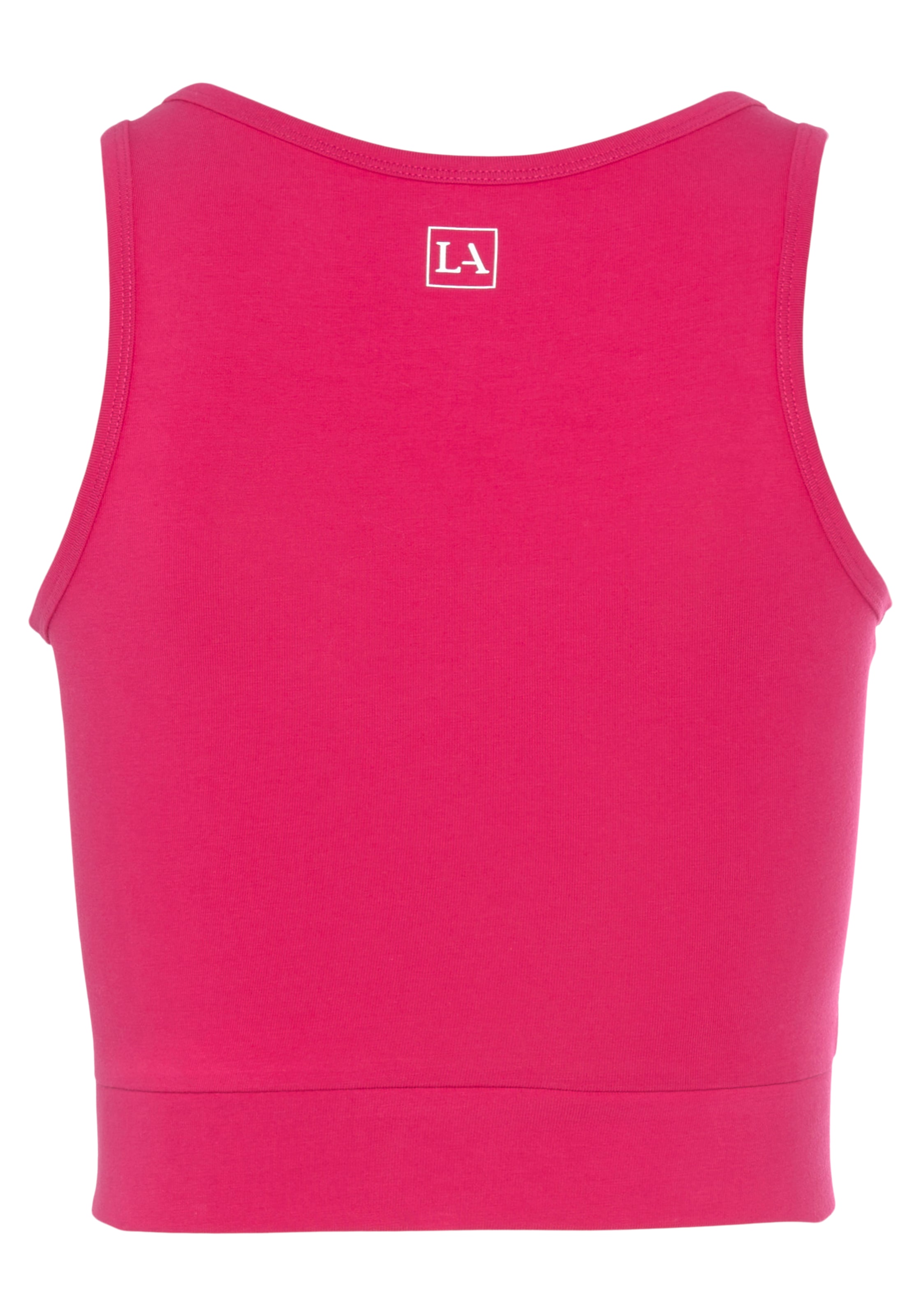LASCANA ACTIVE Sporttop, Crop-Top mit breiten Trägern