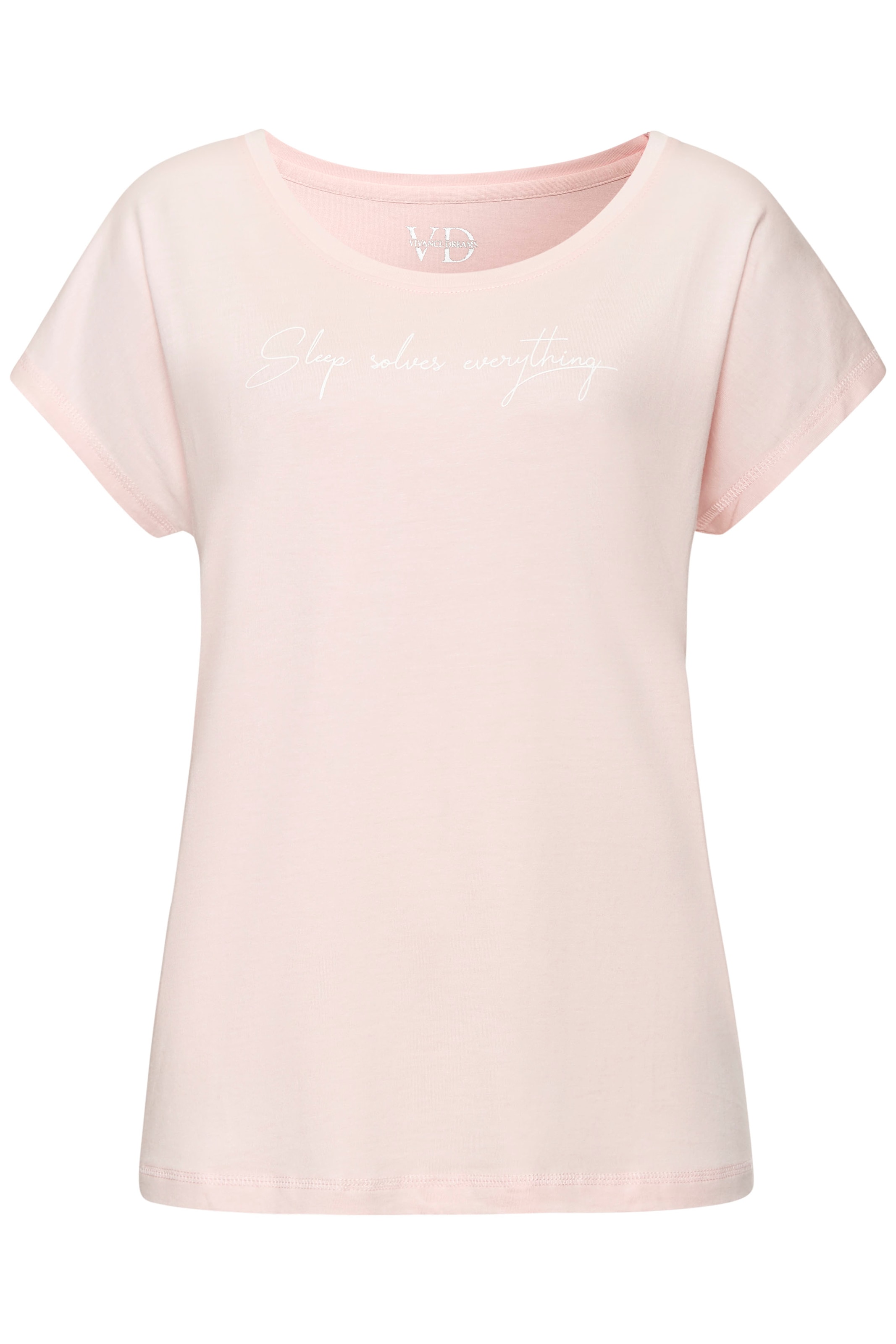 Vivance Dreams Pyjama Set, 2 tlg. mit schönem Alloverprint