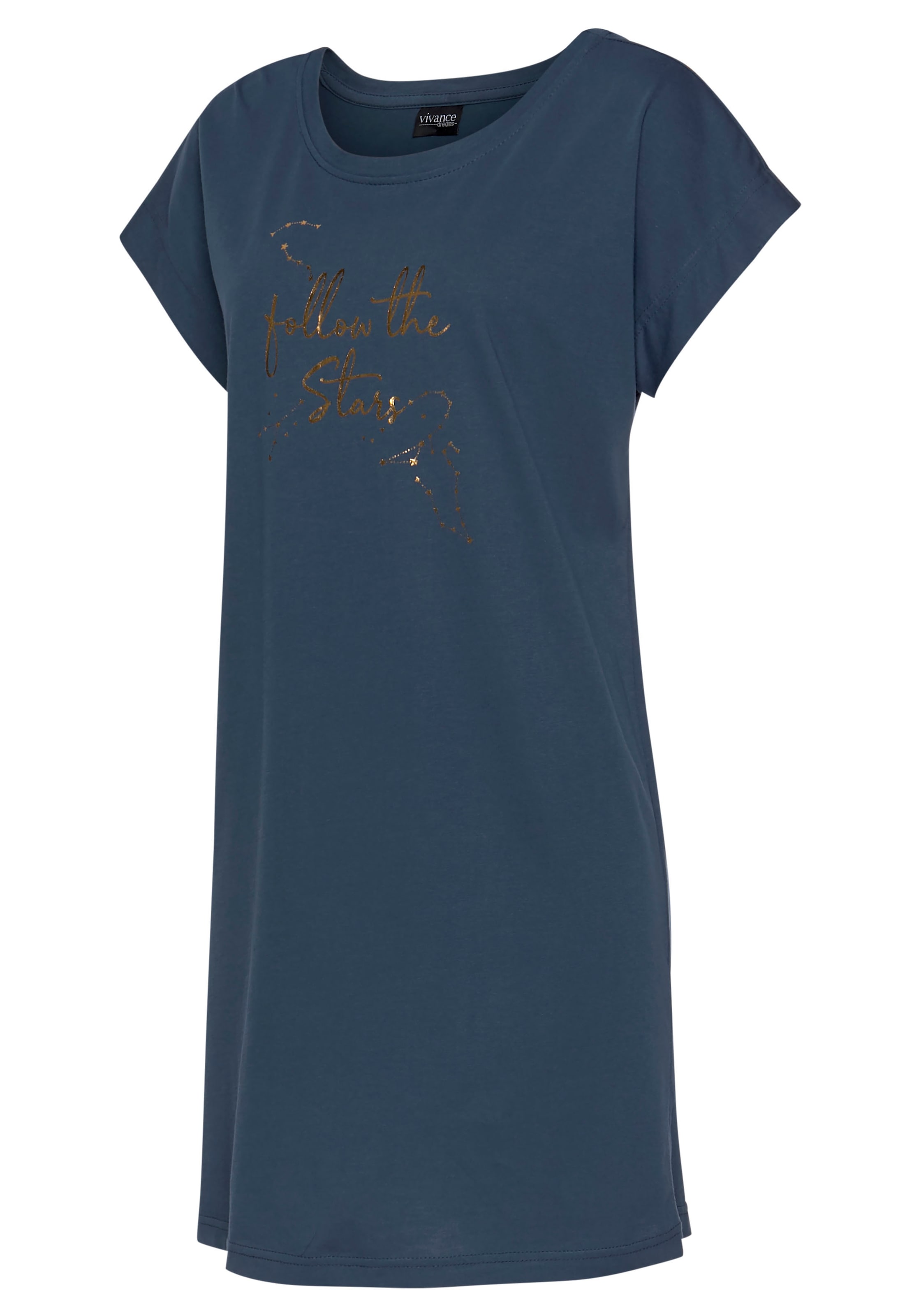 Vivance Dreams Sleepshirt, mit Galaxy-Muster
