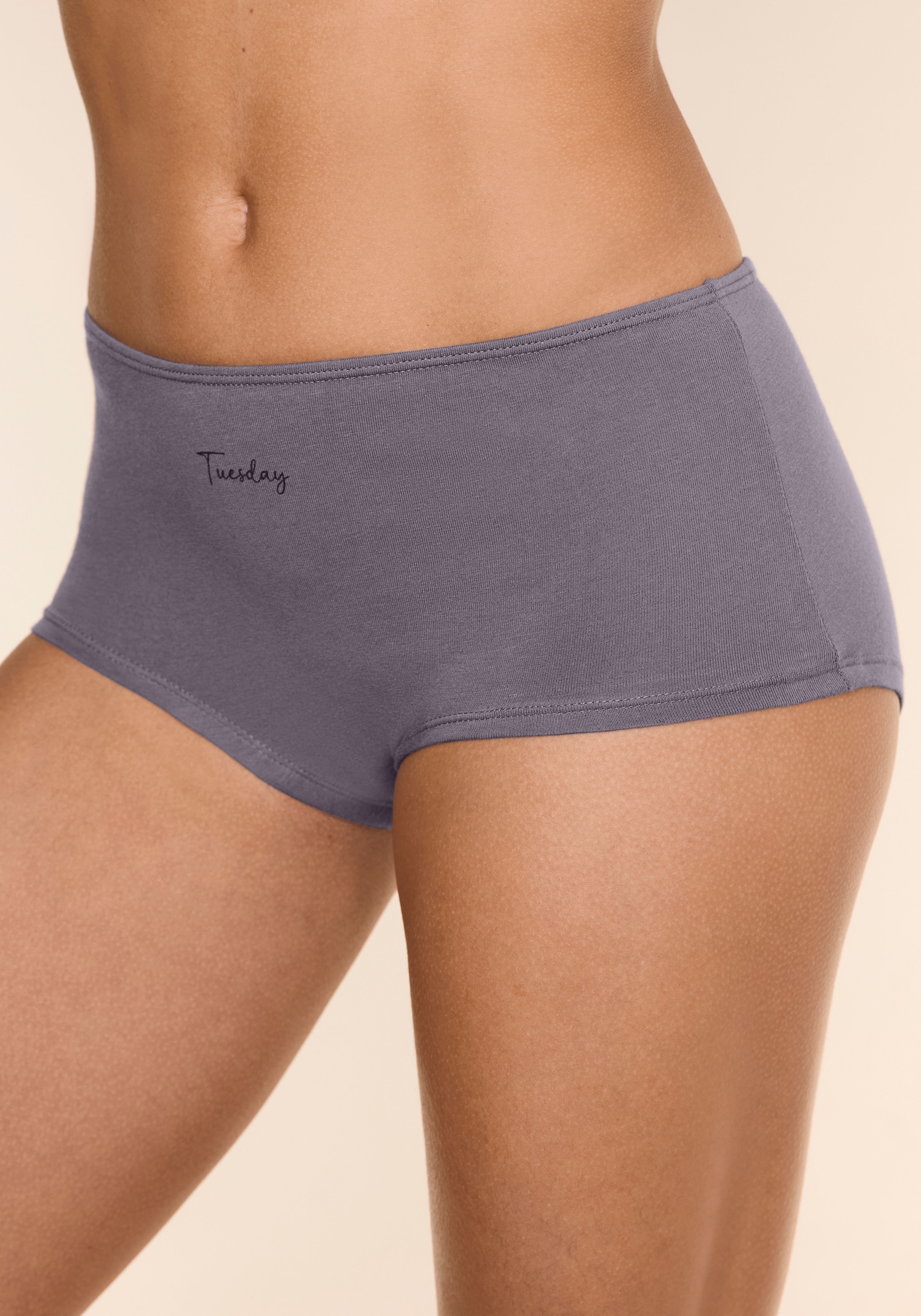 Vivance Panty Packung, 7er-Pack, 7 Stk. Angenehm elastische Baumwollqualität