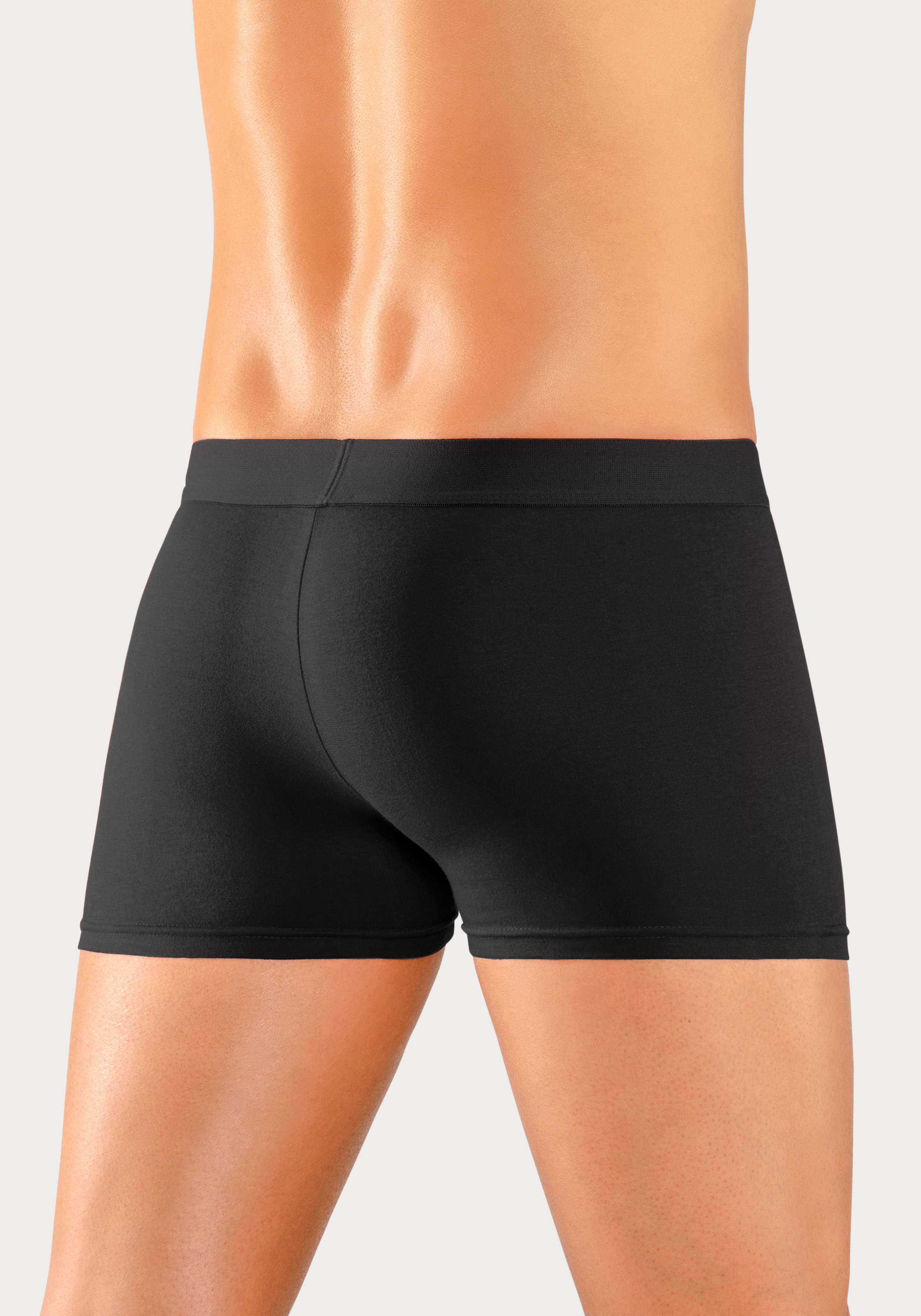 H.I.S Boxer »Boxershorts für Herren«, (Packung, 5 St.), Logo Webbund mit 3D Effekt