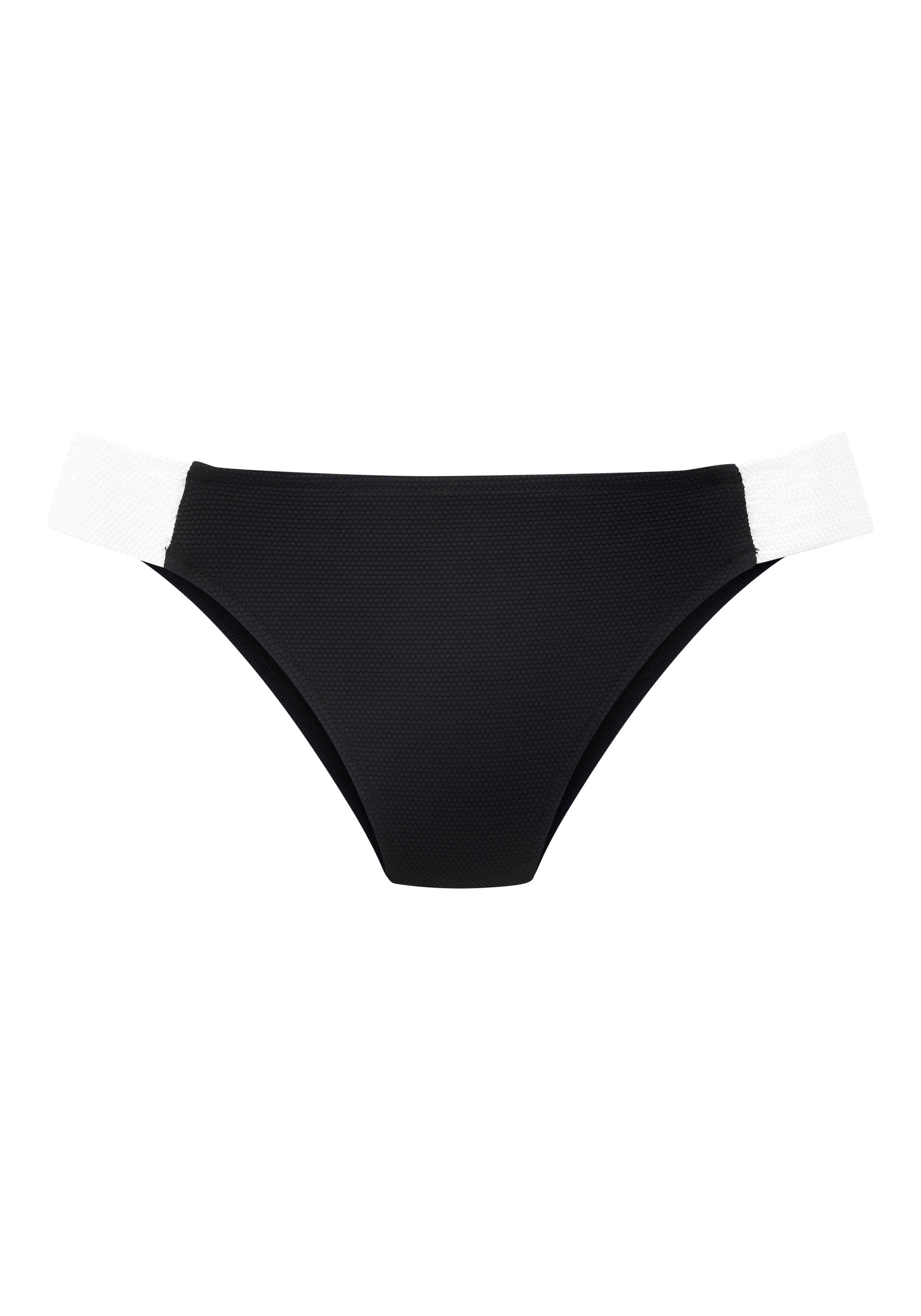 LASCANA Bikini-Hose »Chic« aus eleganter Strukturware