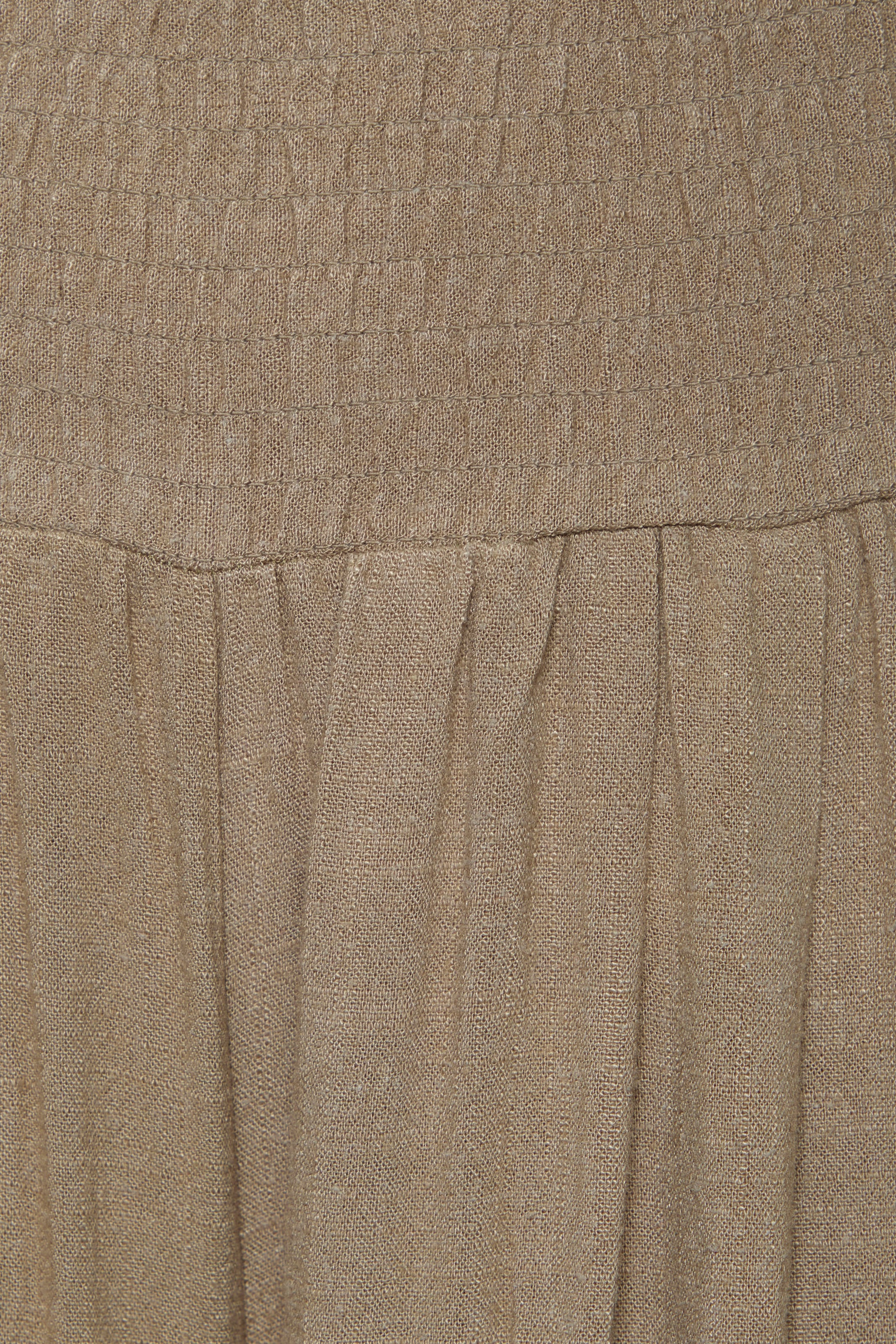 French Connection Leinenhose  mit gerafftem Bund, weite Palazzohose für den Sommer