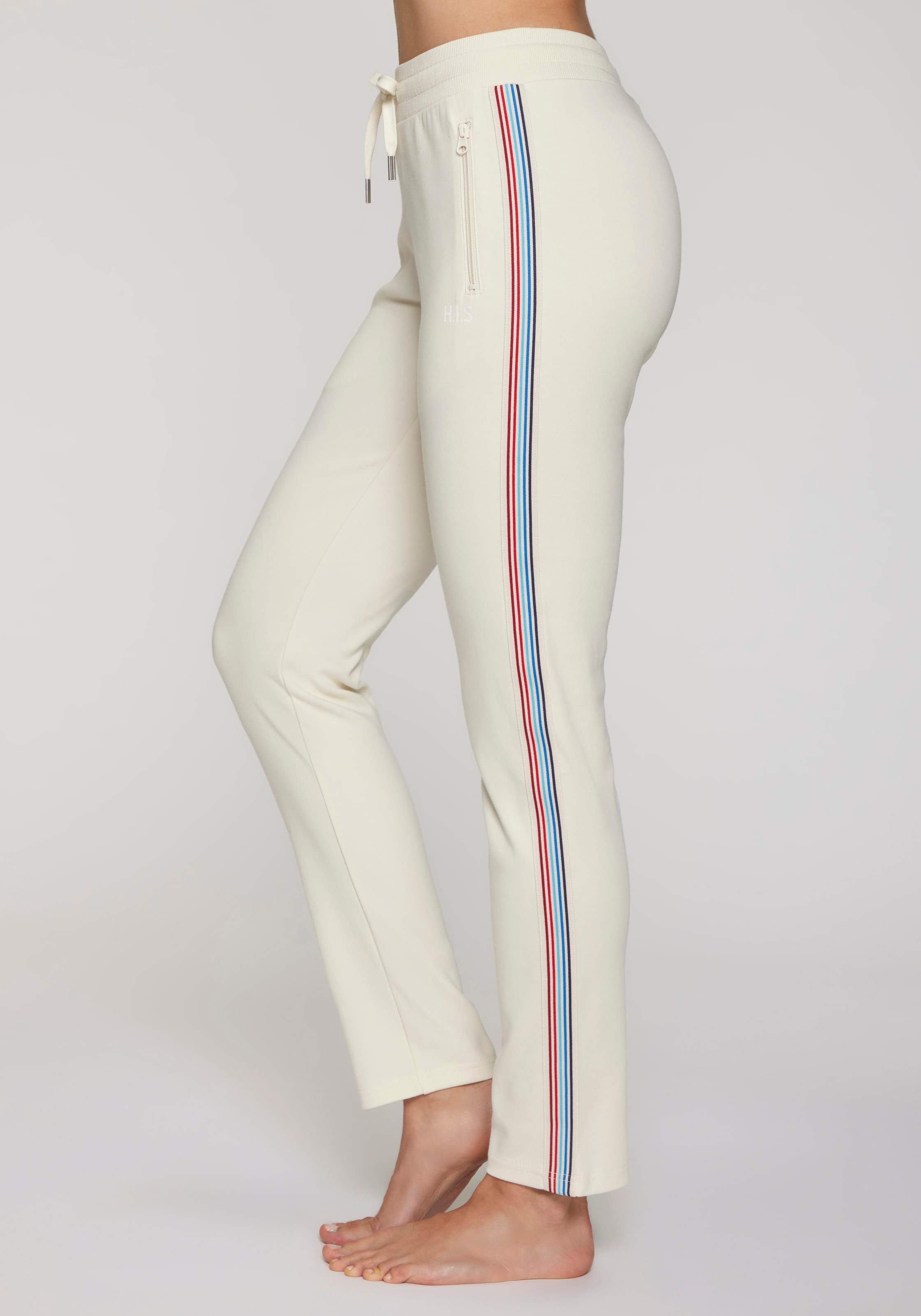 H.I.S Jogginghose  mit seitlichem Tapestreifen