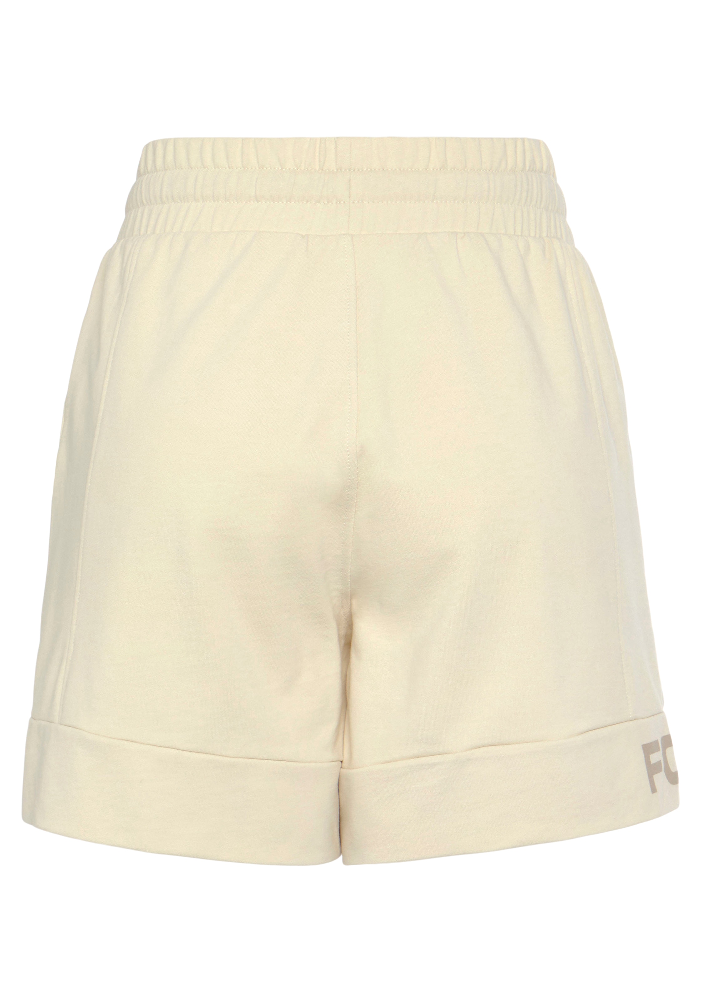 FCUK Sweatshorts, mit Längsteilungsnaht und Logoschriftzug, Loungewear