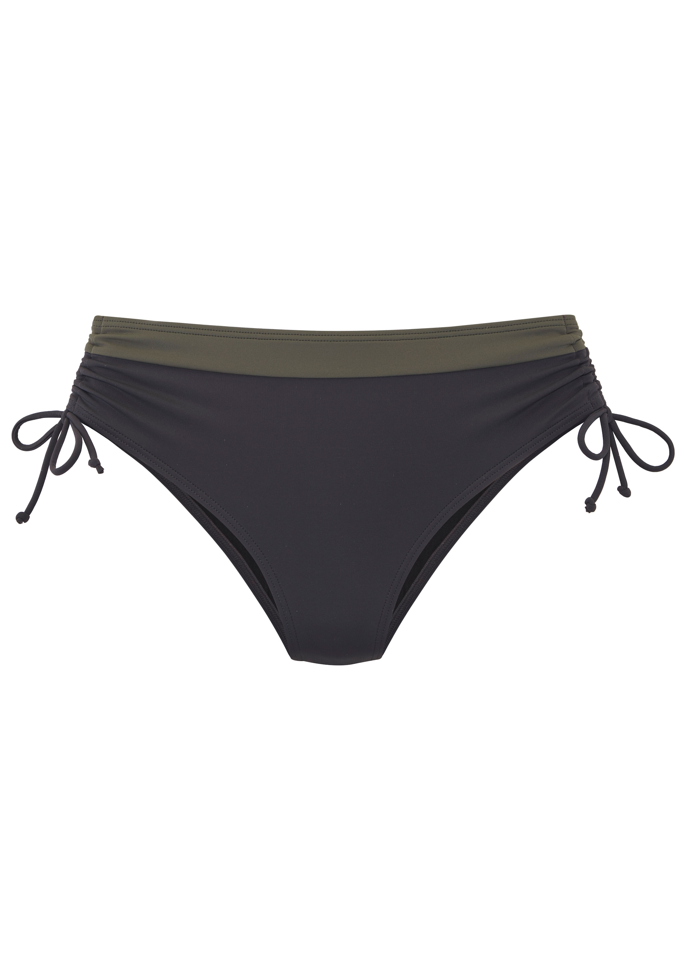 s.Oliver Bikini-Hose »Yella« mit kontrastfarbenen Details und seitlich regulierbar